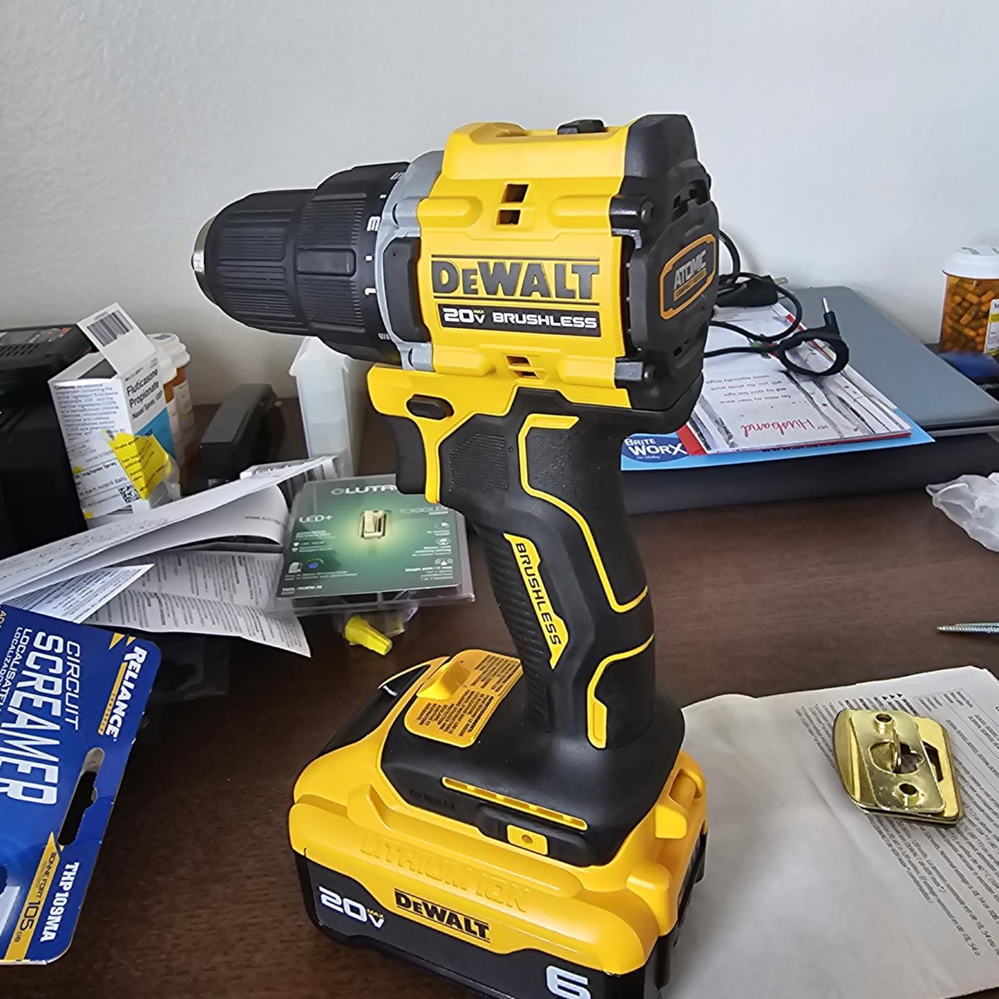 Dewalt DCD794B 20V MAX ATOMIC COMPACT SERIES Brushless Lithium-Ion 1/2 in. Cordless Drill Driver (Tool Only) customer photo 1