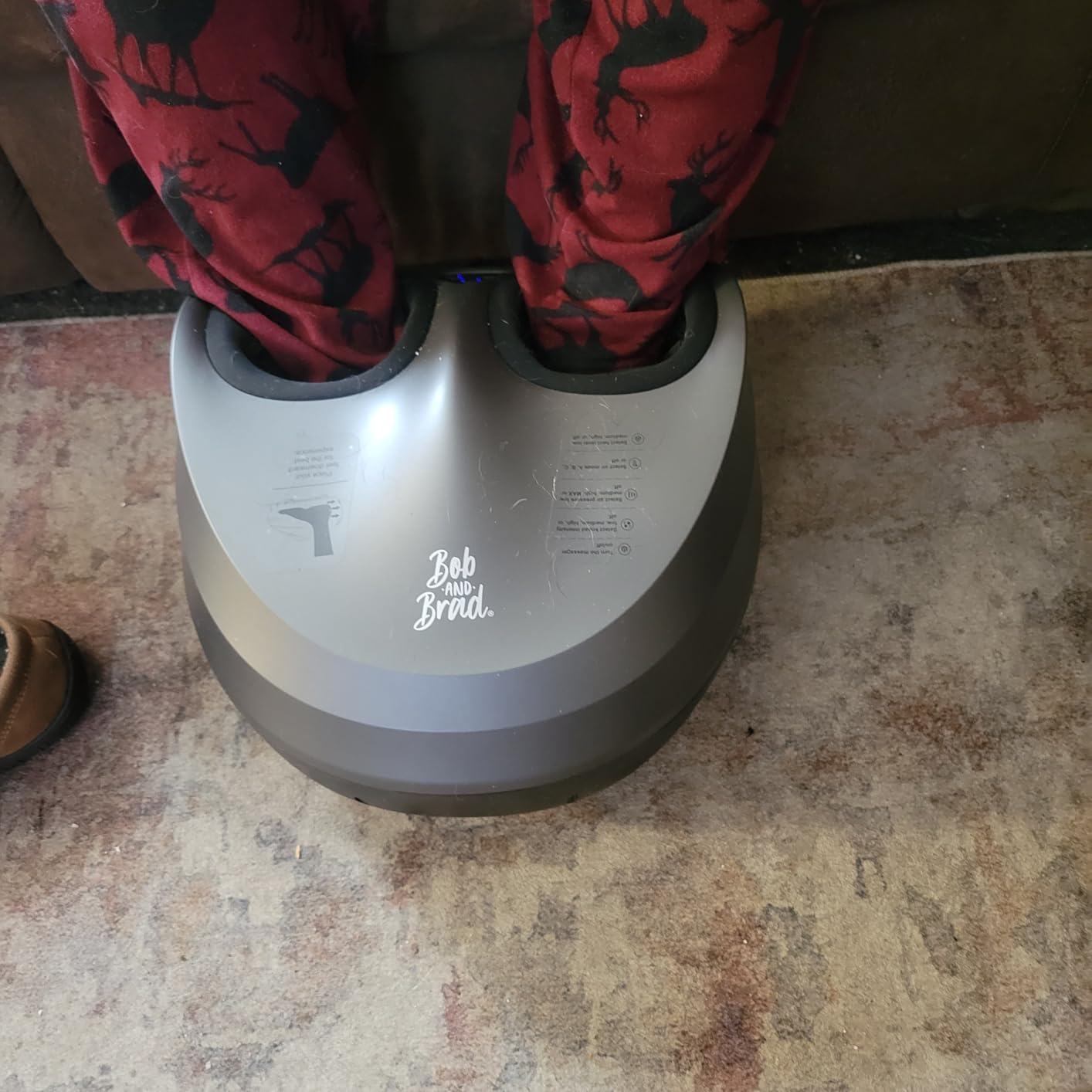 BOB AND BRAD Lite Foot Massager FSA Eligible HSA, Shiatsu Foot Massager with Heat for Neuropathy & Plantar Fasciitis Relief, Electric Deep Kneading Feet Massager Machine, Birthday Gifts for Women Men customer photo 2