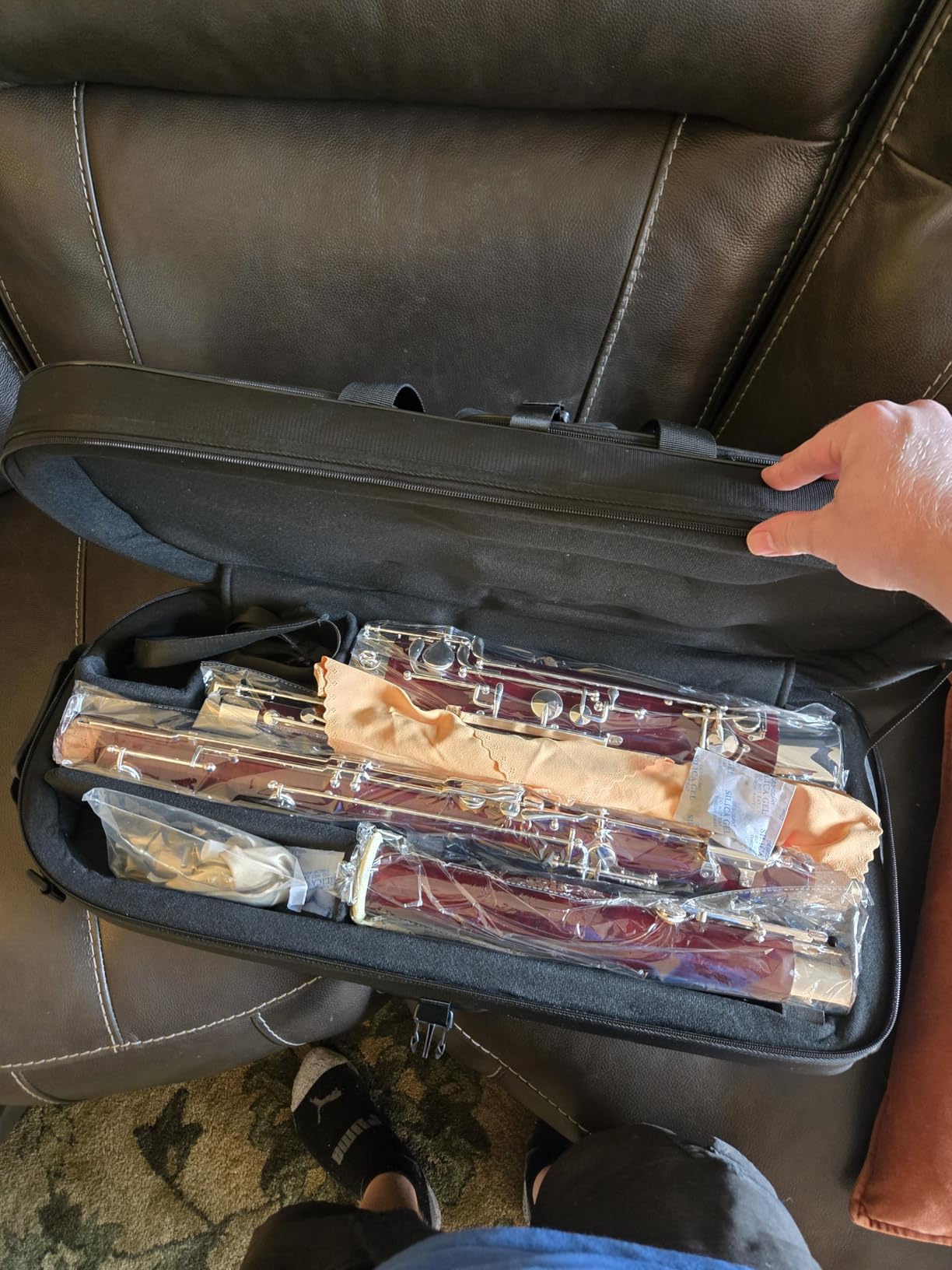 AUROSUS BNS-M Maple Wood Bassoon C Key Full German Key System with Nickel Plating Whisper and Lock Key customer photo 2