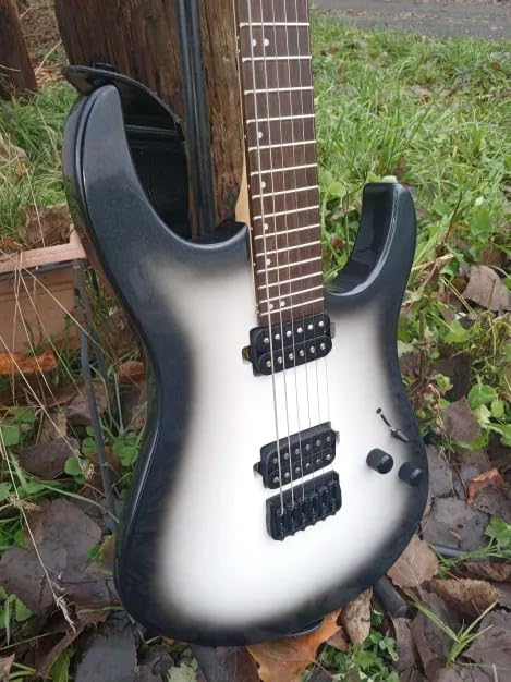 Donner Solid Body Electric Guitar, 39 Inch Metal Electric Guitar Beginner Kits with Bag, Strings, Strap, Cable, Strings Dampener for Rock Music Lover, DMT-100 (Gradient Violet) customer photo 2