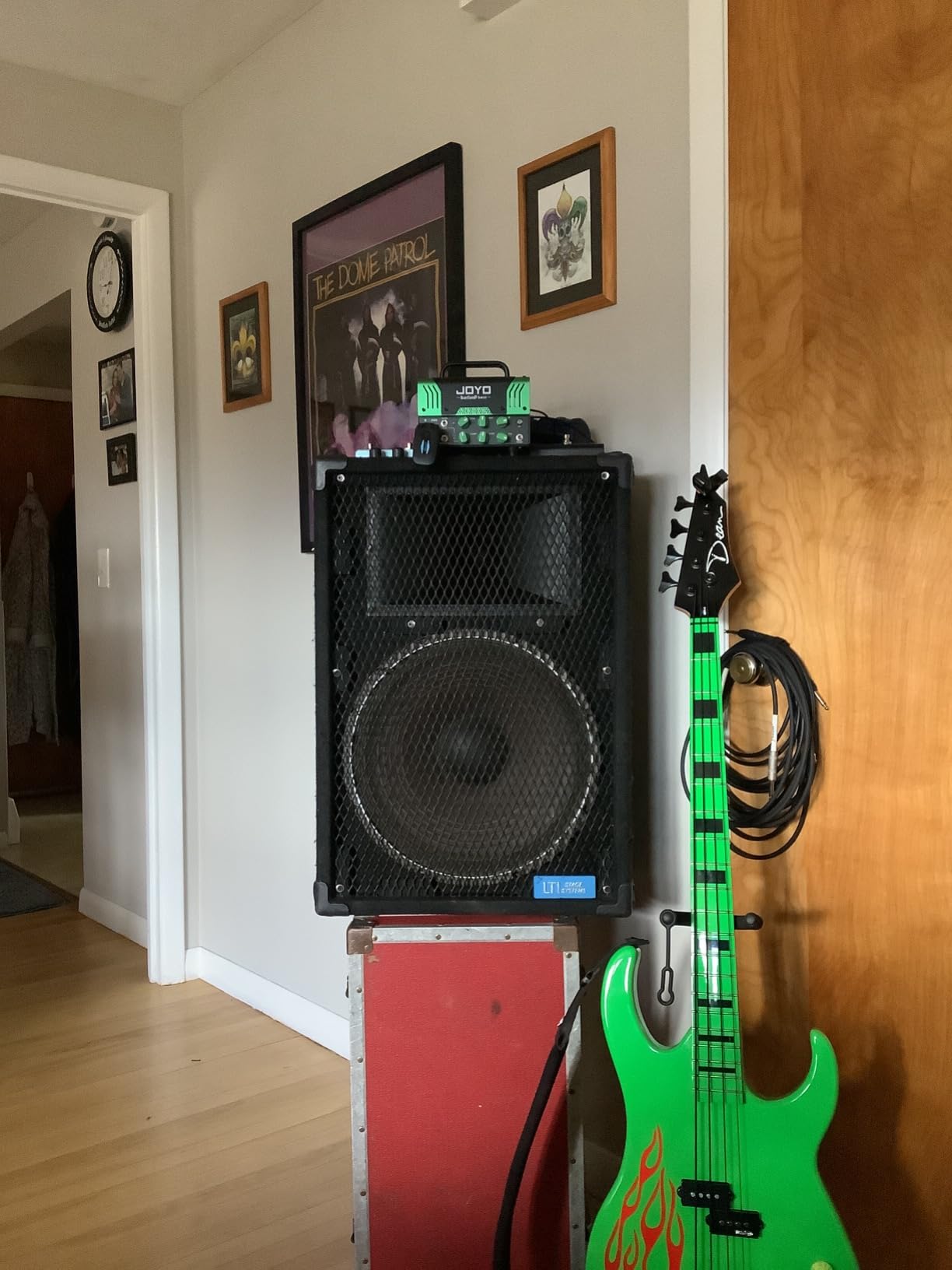 JOYO 50W Bass Amp Head Hybrid Tube Preamp with 12AX7, Compressor, 3-Band EQ, FX Loop, Bluetooth & Headphone Output (Badass) customer photo 1