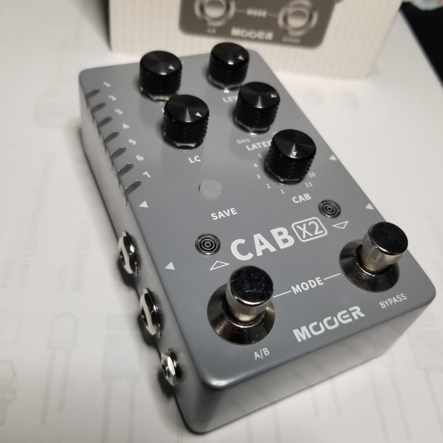 MOOER Harmonizer Guitar Effects Pedal up to 12 Pitches Each Pitch has 11 Harmony Modes Professional Stereo for Electric Guitar and Bass (X2) customer photo 2