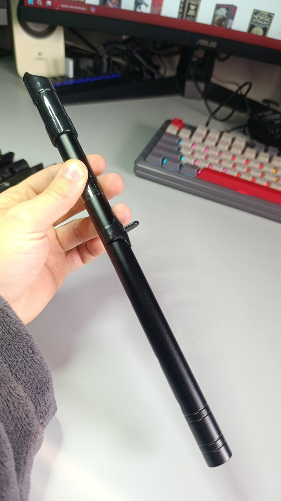Rayzm Tin Whistle/Irish Whistle, D-Key 6-Hole Aluminum Penny Whistle for Beginners (Black) customer photo 2