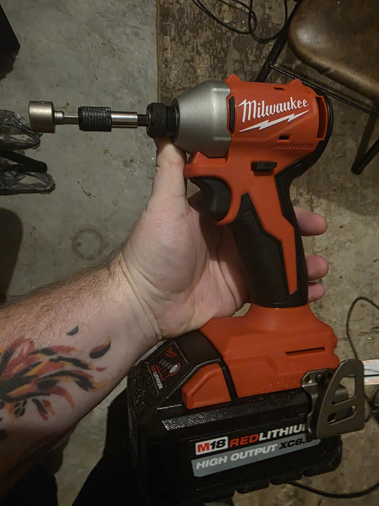 Milwaukee M18 TRADE Compact Brushless 1/4