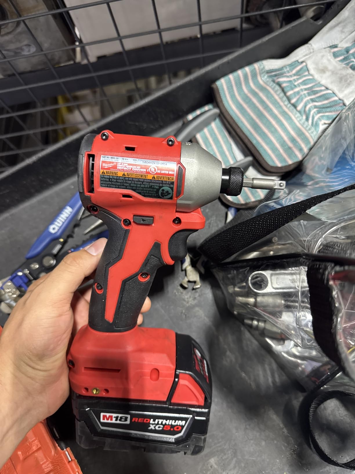 Milwaukee M18 TRADE Compact Brushless 1/4