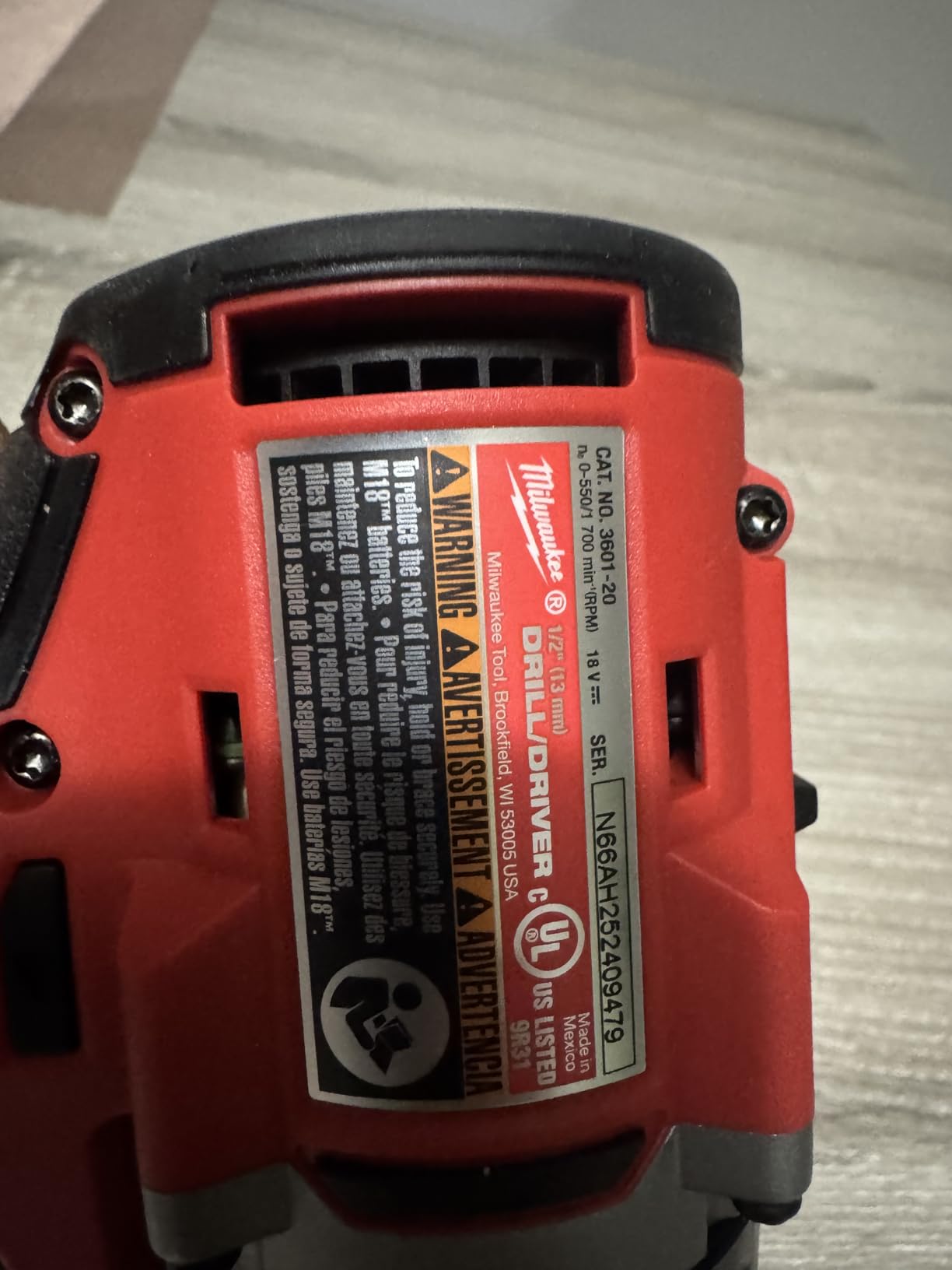 Milwaukee M18 Compact Brushless 1/2