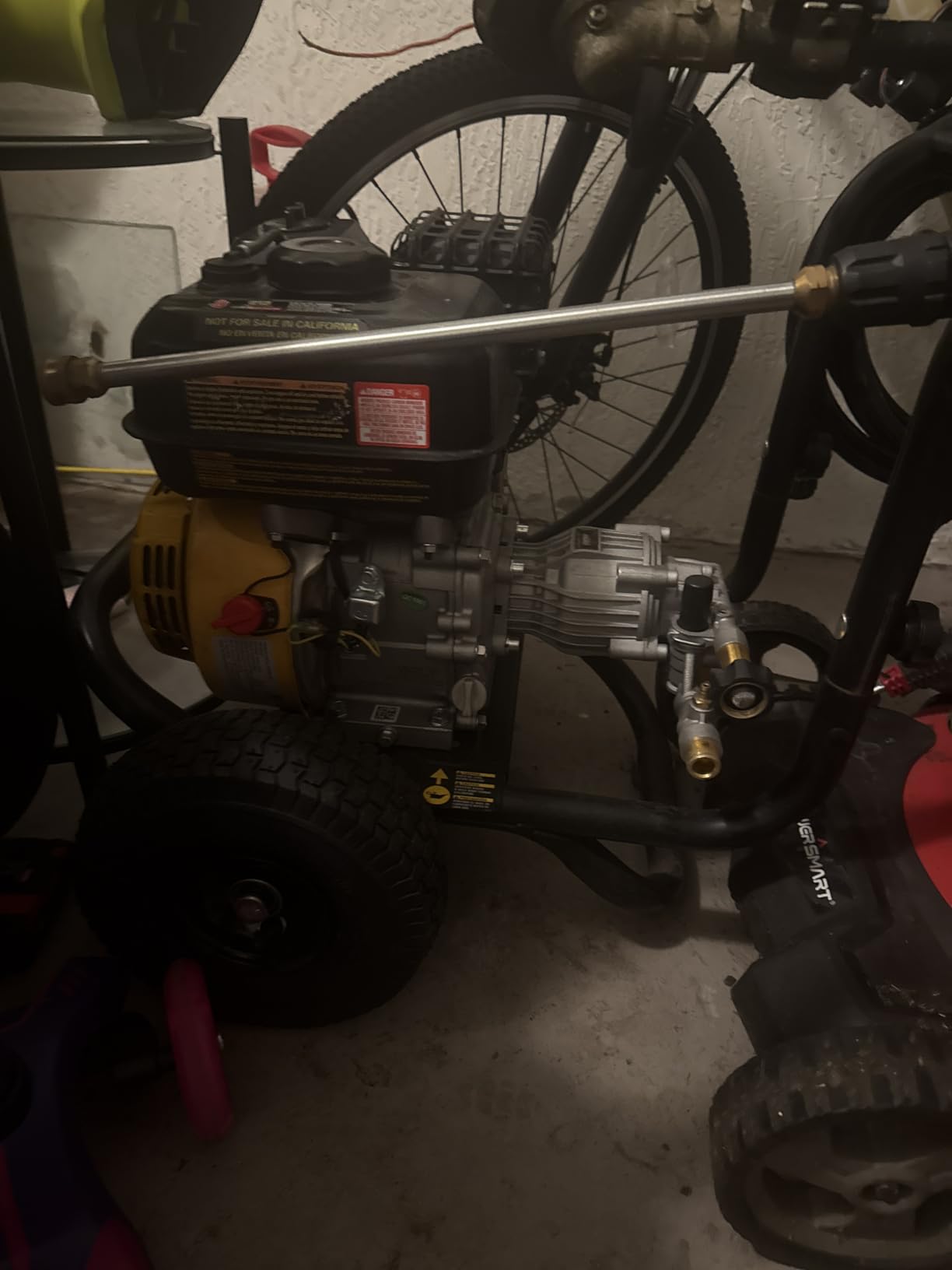 DeWalt DXPW3400PRNB-S PressuReady 3400 PSI Gas Pressure Washer with Quick Start Technology, 2.5 GPM Axial Cam Pump, 208cc Engine, Cold Water, Includes 25-Ft Hose, Nozzles, Spray Gun & Wand, 49-State customer photo 2