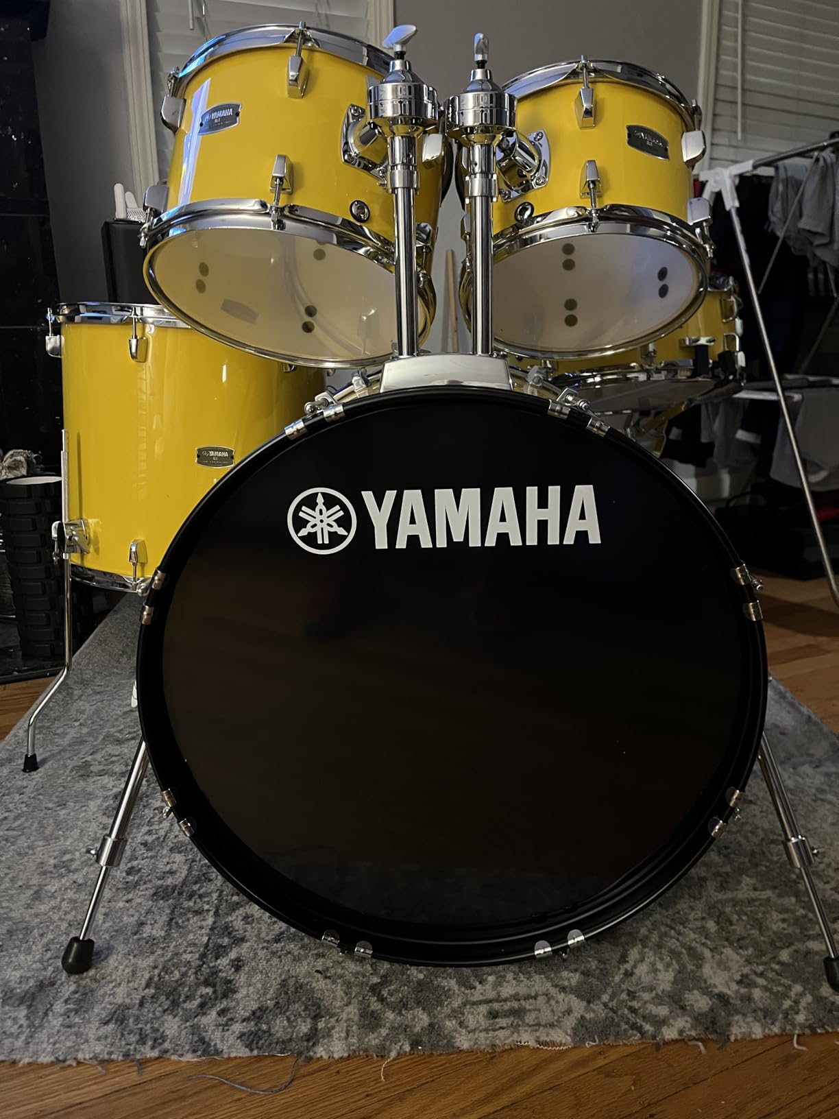 Yamaha Rydeen 5-Piece Drum Set With 22