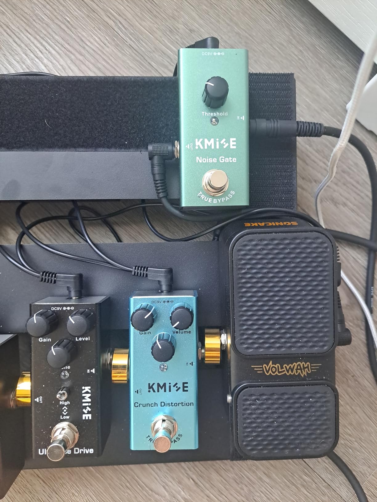 SONICAKE Volume Expression Pedal, Expression EXP & Passive Volume 2 in 1 Combo Guitar Effects Pedal, Full-size Pedal - FlipVol customer photo 1