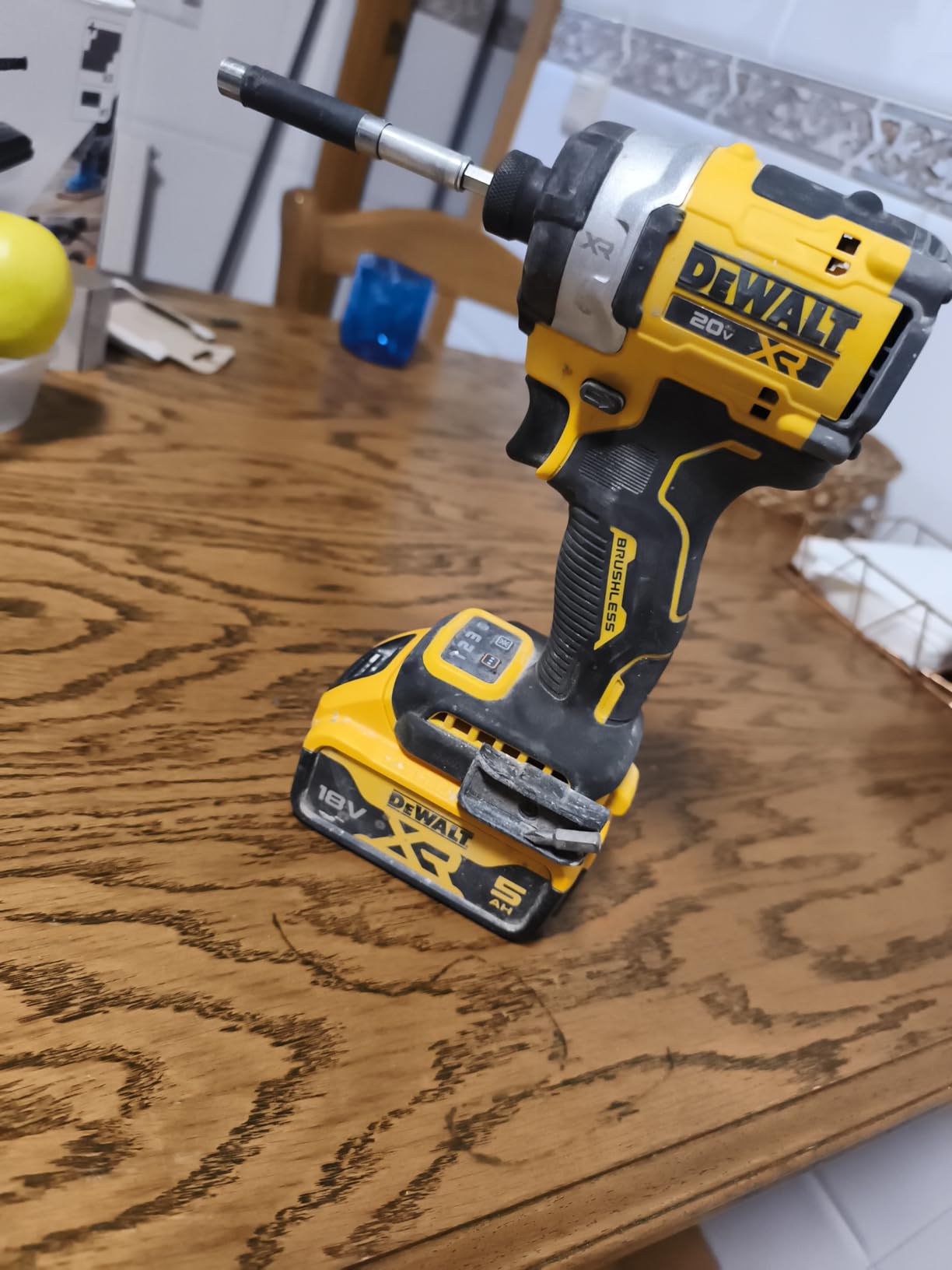 DEWALT 20V MAX XR 1/4 Inch Cordless Impact Driver, Bare Tool Only (DCF860B) customer photo 2