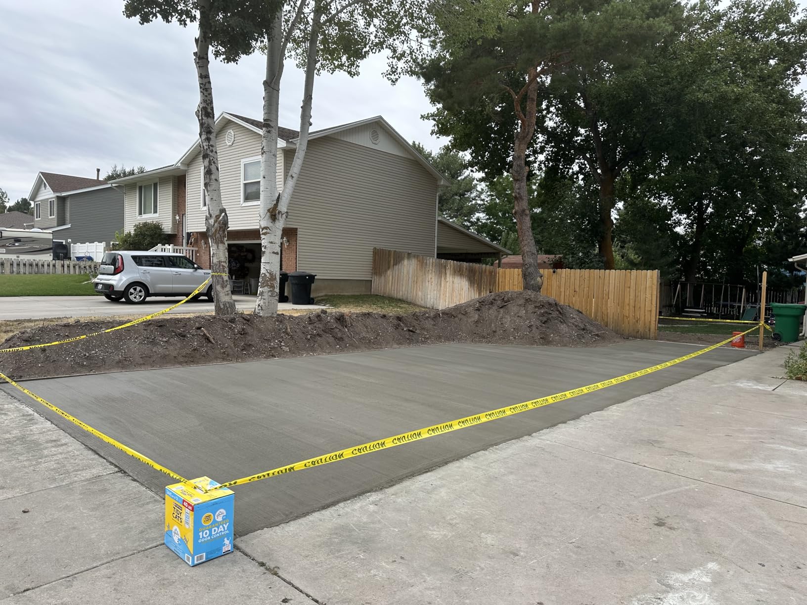 Concrete Bull Float Tool Kit with 48x12 inch Round End Fresno Trowel, Stainless Steel Board, 4 Extendable Aluminum Alloy Poles and Tilt Bracket customer photo 1