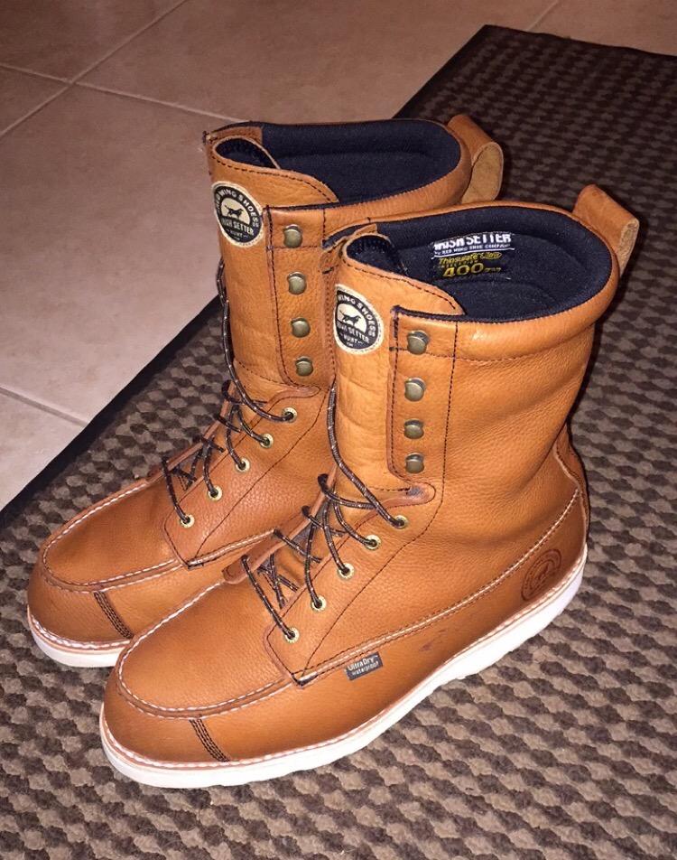 Irish Setter, Wingshooter, Men's, Waterproof, Insulated 400g, Hunting Boot customer photo 2