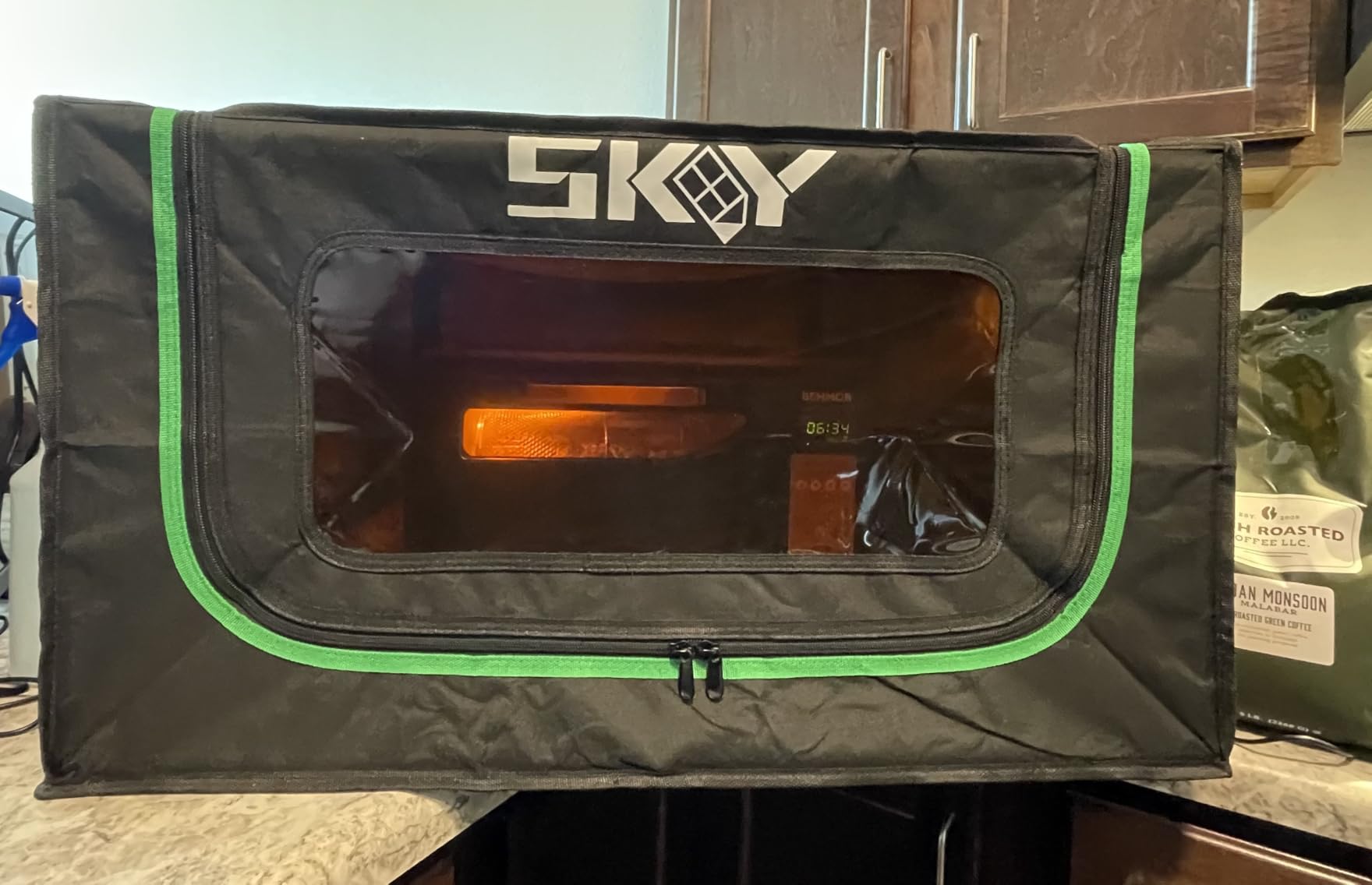 Updated Integrated Laser Engraver Enclosure with LED Light, Ventilation Kit, Cover Tent Fits for Most Laser Cutter, Insulates Against Smoke, Odor and Noise, Eye Protection, 720x720x400mm customer photo 1