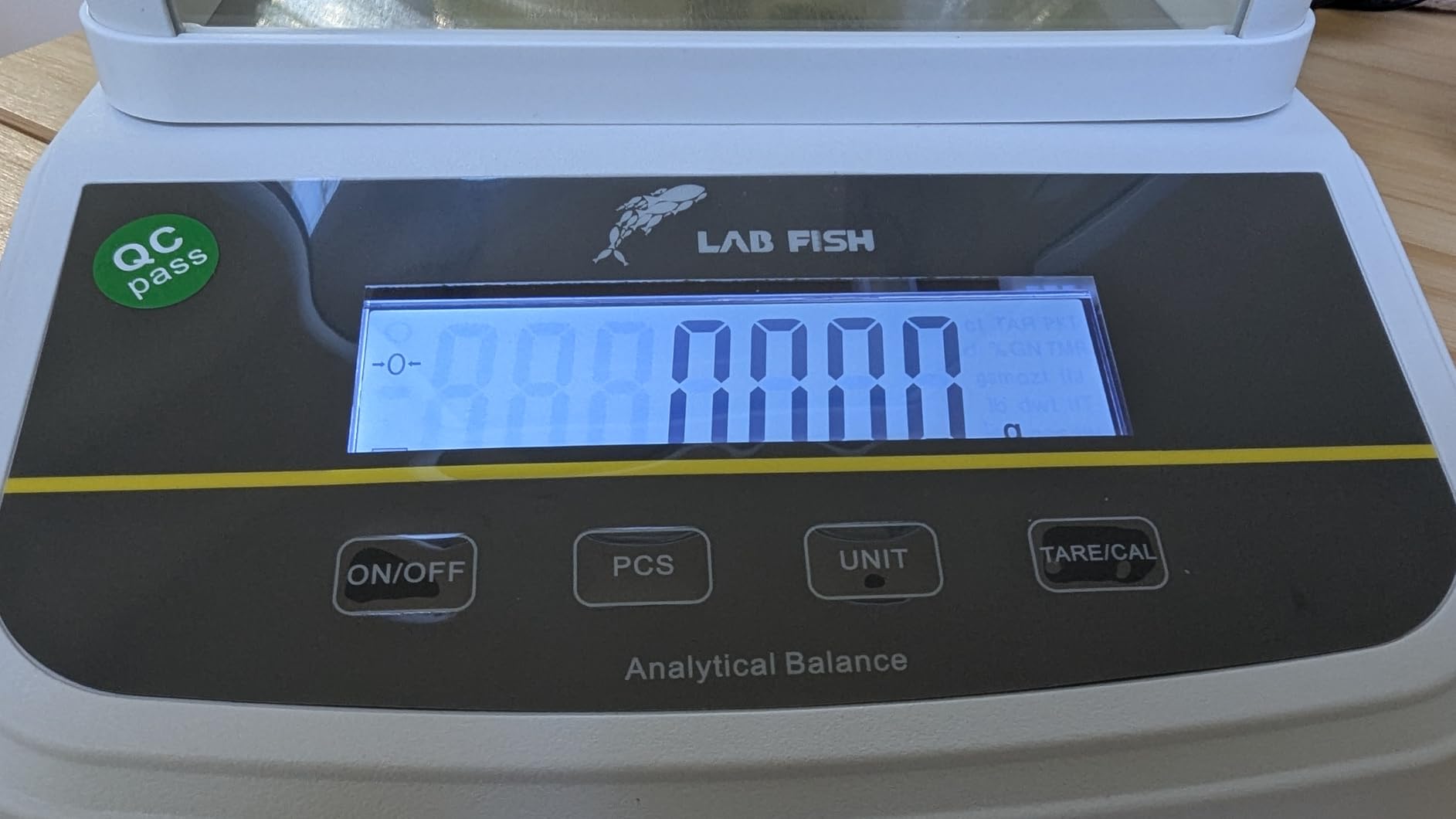 LAB FISH Dual Display Analytical Balance 200g x 1mg Scale High Precision 0.001g Accuracy Lab Scale External Calibration for Laboratory Pharmacy Jewelry customer photo 1