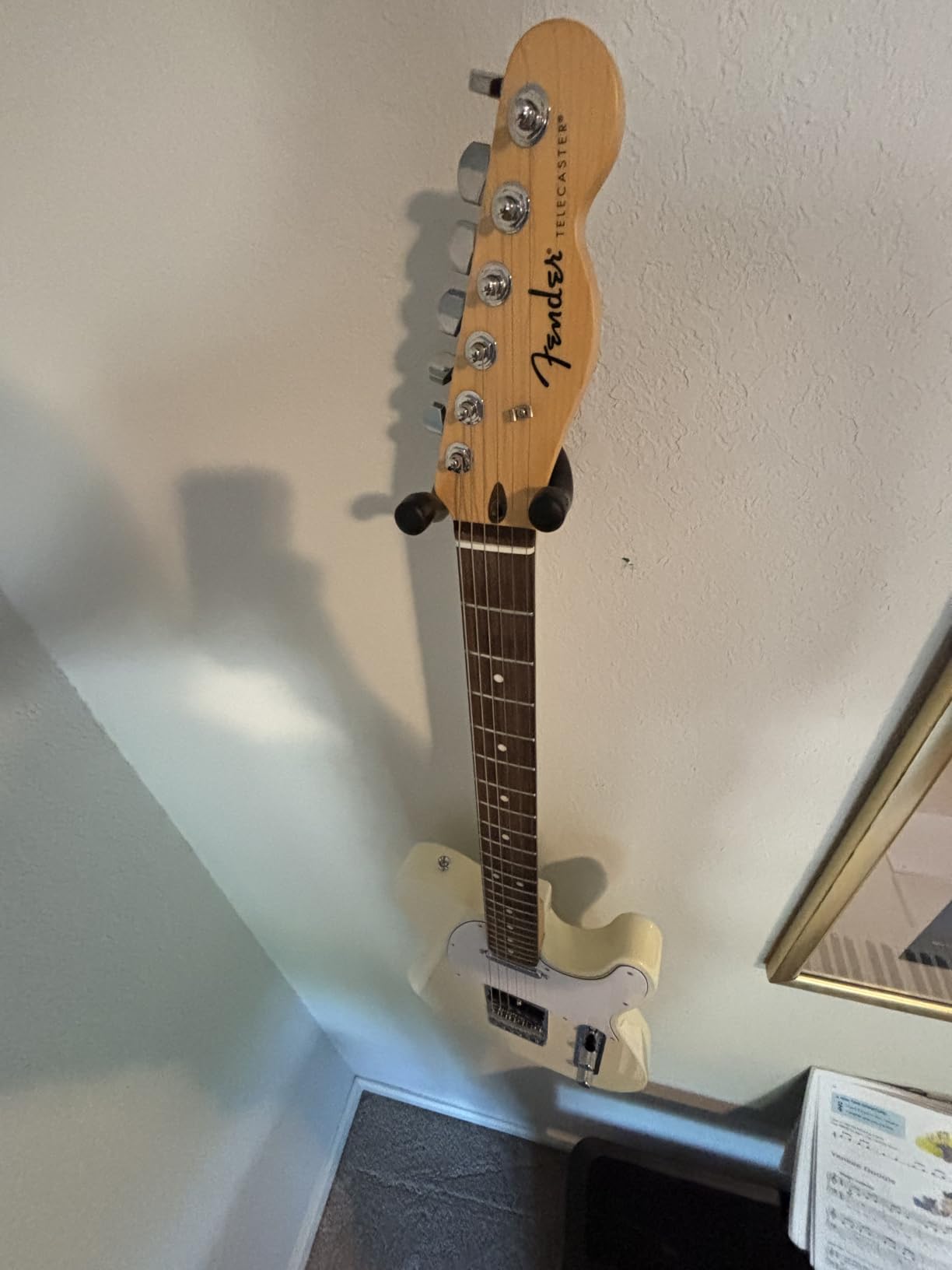 Fender Standard Series Telecaster Electric Guitar, 3-Color Sunburst, Modern C Shaped Neck, Laurel Fingerboard customer photo 1