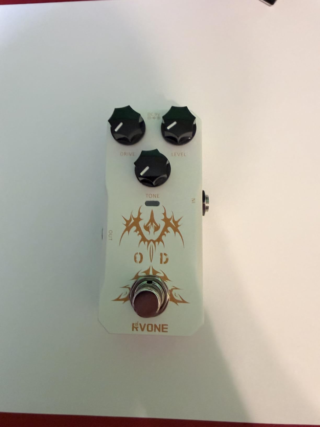 RVONE Analog Delay Guitar Pedal for Electric Guitar, Vintage-Style Guitar Effects Pedal with Warm Echo, True Bypass & Durable Aluminum Metal Chassis customer photo 1