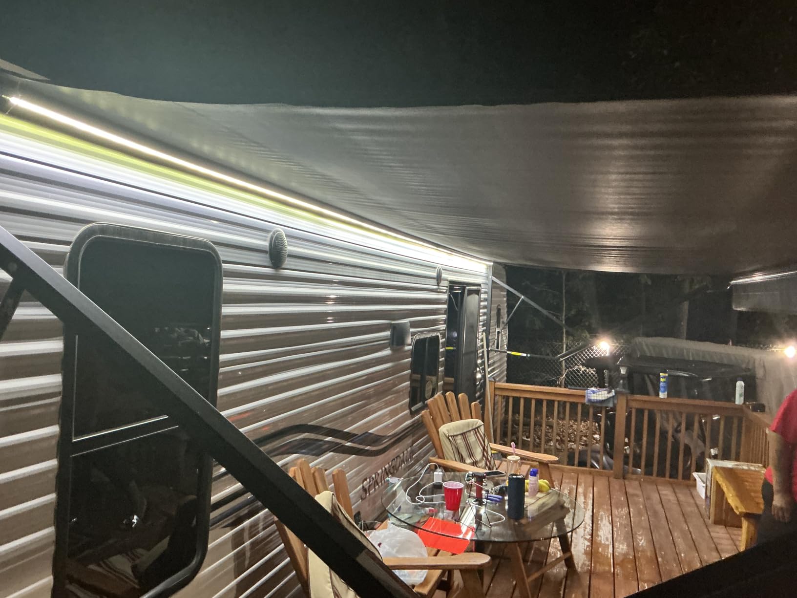 Gliztech RV Awning Lights 20FT, IP67 12V White COB Waterproof customer photo 2