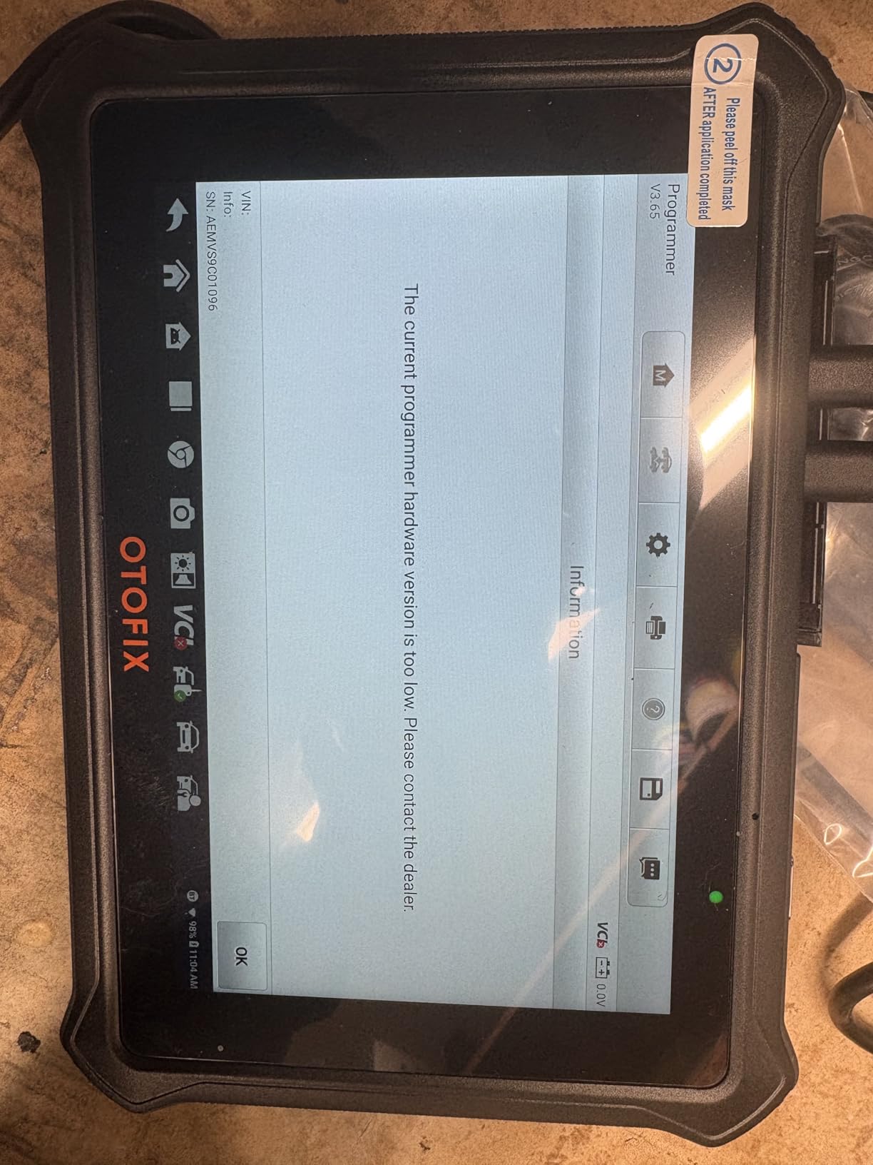 OTOFIX Diagnostics Scanner IM/M0 Expert IM1 Programming Scan Tool for Car, OE Level OBD2 Scanner with XP1 Progammer, Support DoIP & CAN-FD, Auto VIN & Auto Scan, 2 Years Free Update customer photo 1
