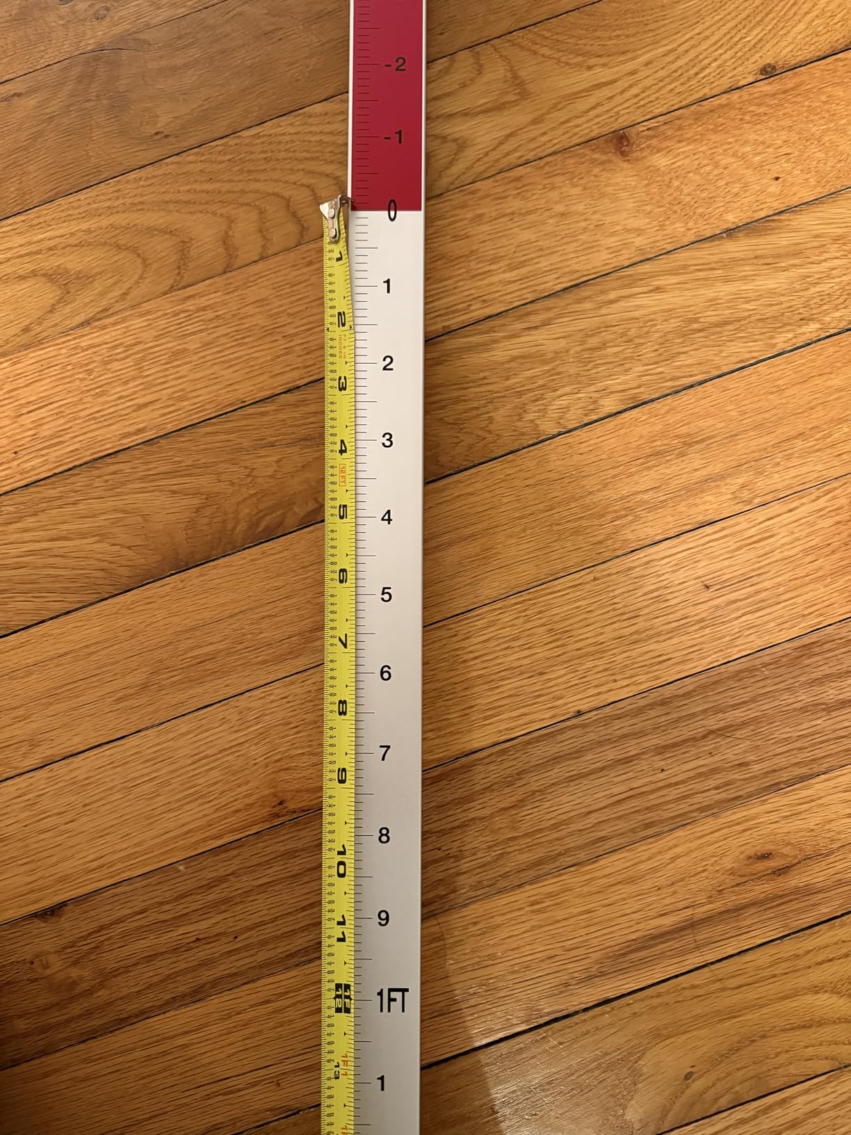 DOVOH FT/CM Grade Rod for Laser Level Receiver, DP2400 | Quick-Release Slider, 2.4m/7.9ft Adjustable Length, Aluminum Laser Level Stick, For Grading customer photo 1