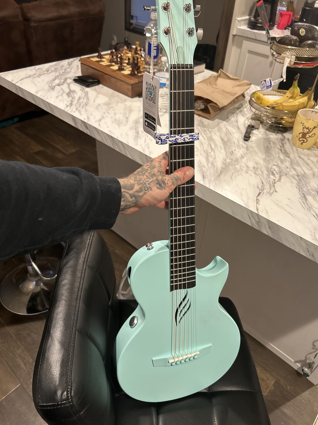 Enya NOVA GO SP1 Carbon Fiber Travel Guitar - 35