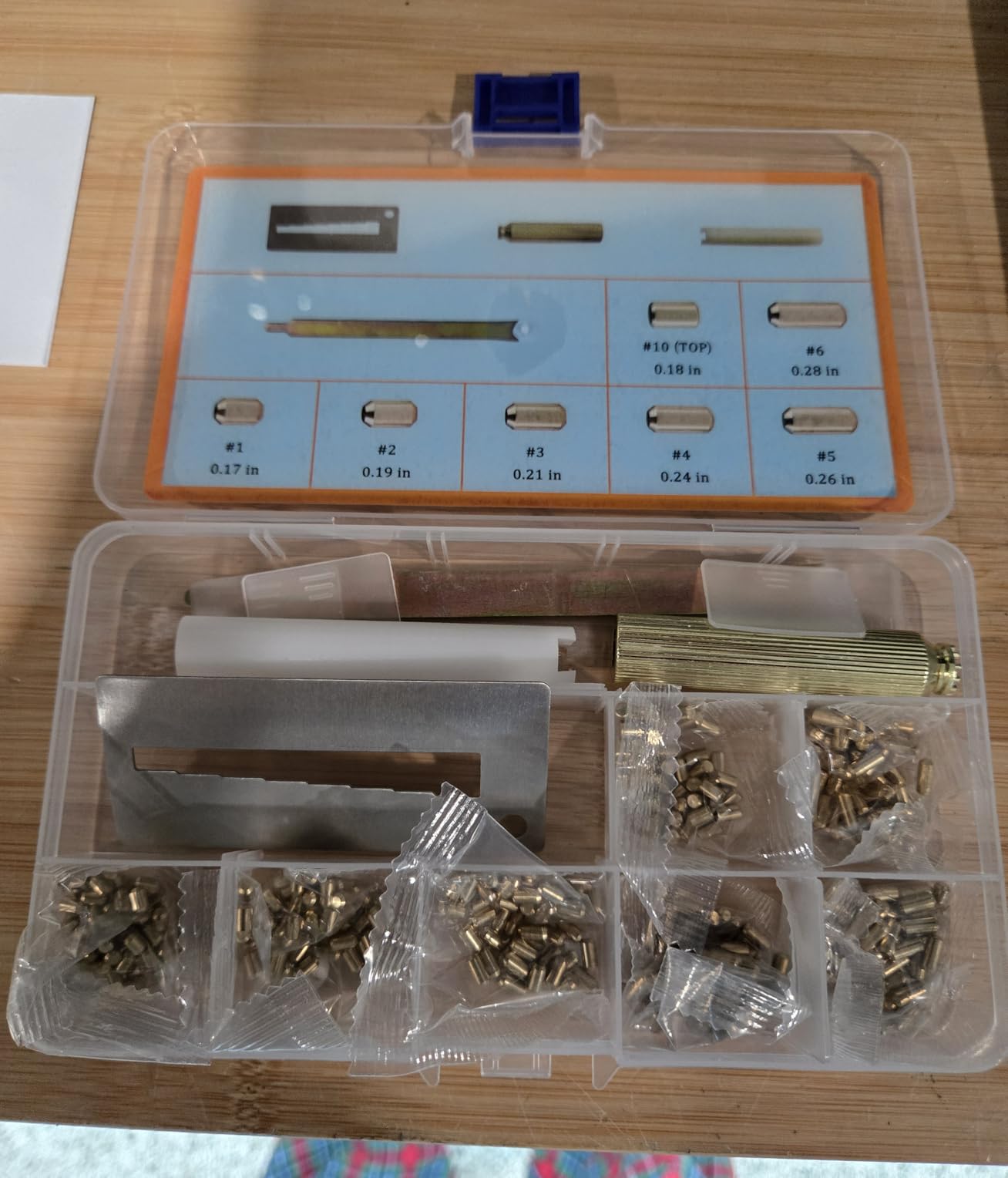 Rekey Kit for Kwikset, Complete 4-Tool DIY Set with Brass Bottom Pins (1-6, 50 Each) for Home Door Lock Rekeying customer photo 1
