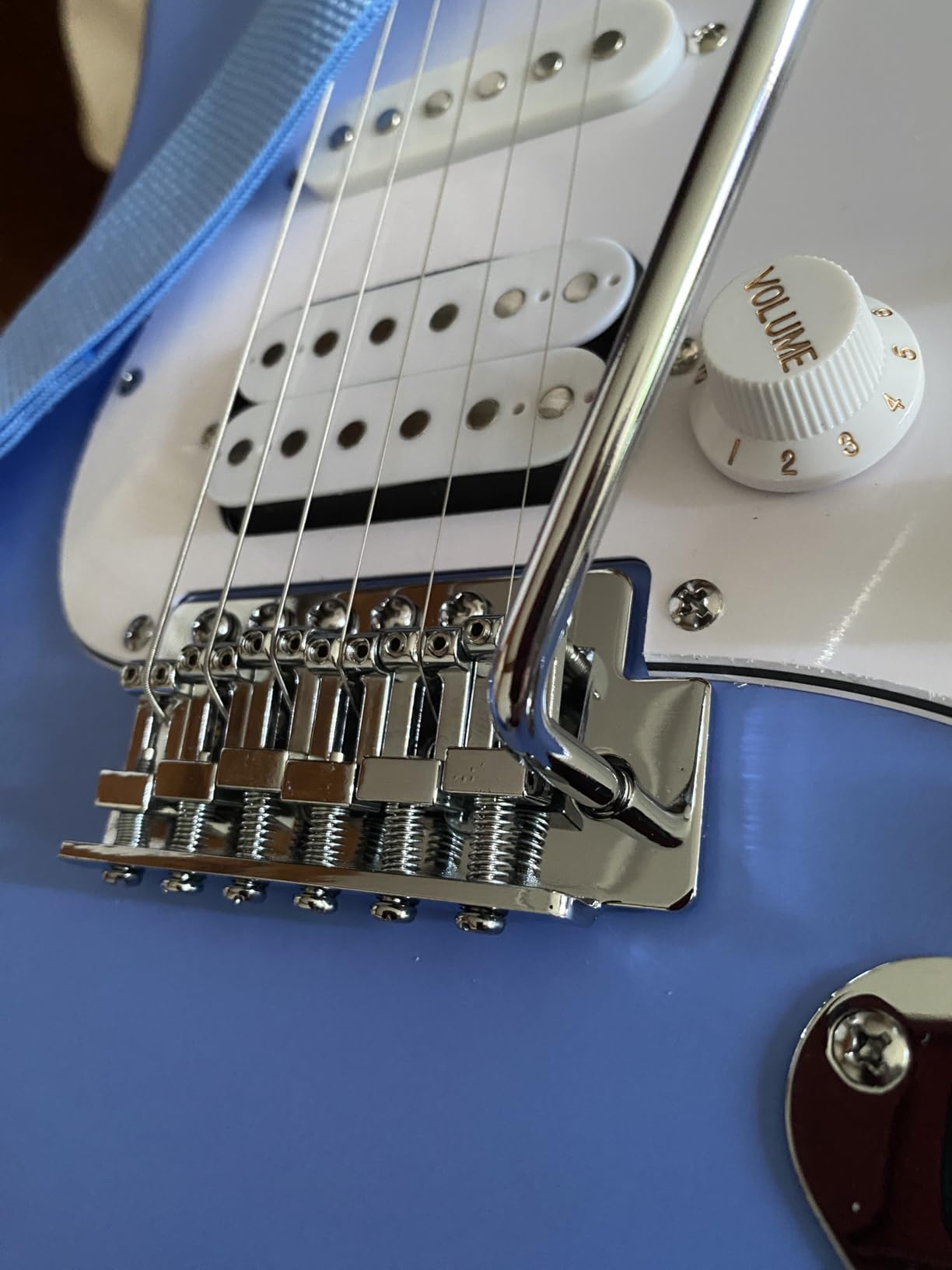Tostar Offset Electric Guitar with Dual P90 Pickups, Pro Starter Kit, Blue customer photo 1