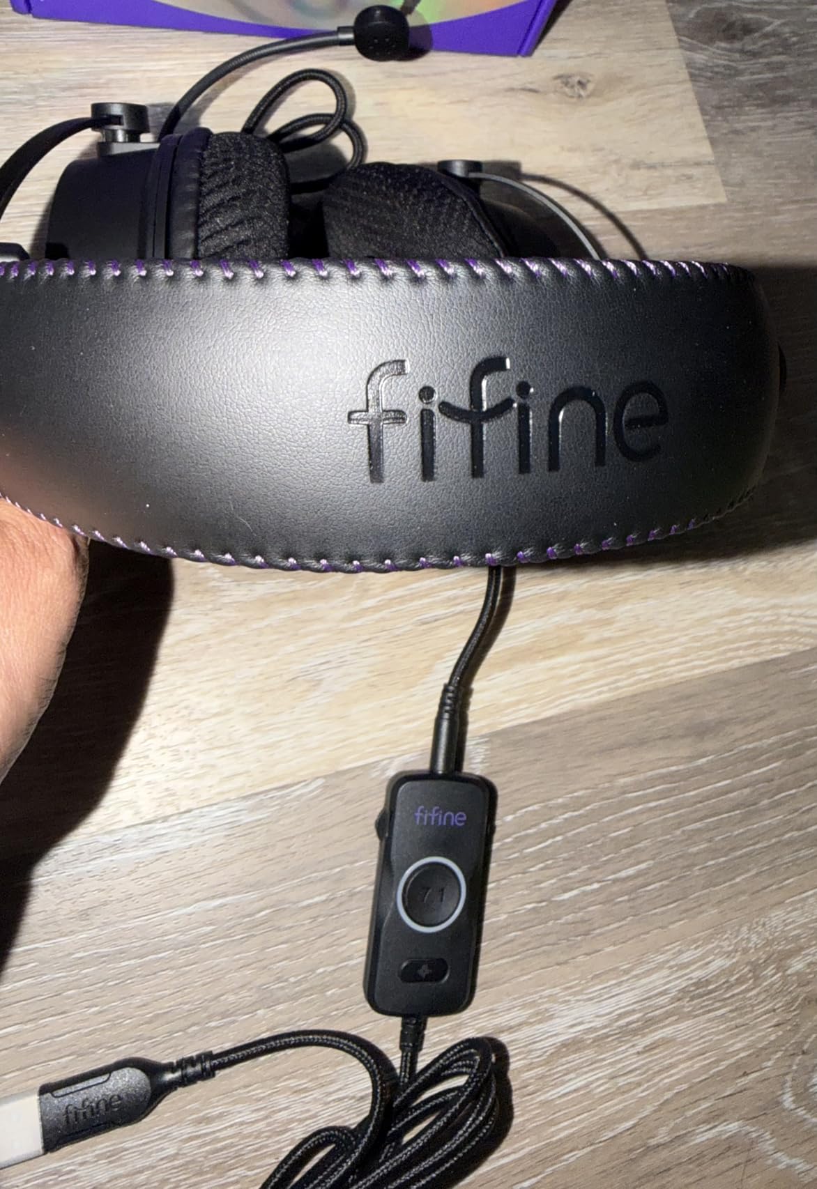 FIFINE Wired Open Back Headphones for Recording, Over-Ear Monitor Headphones with 53mm Drivers - Amplitank HD18 Lite customer photo 1