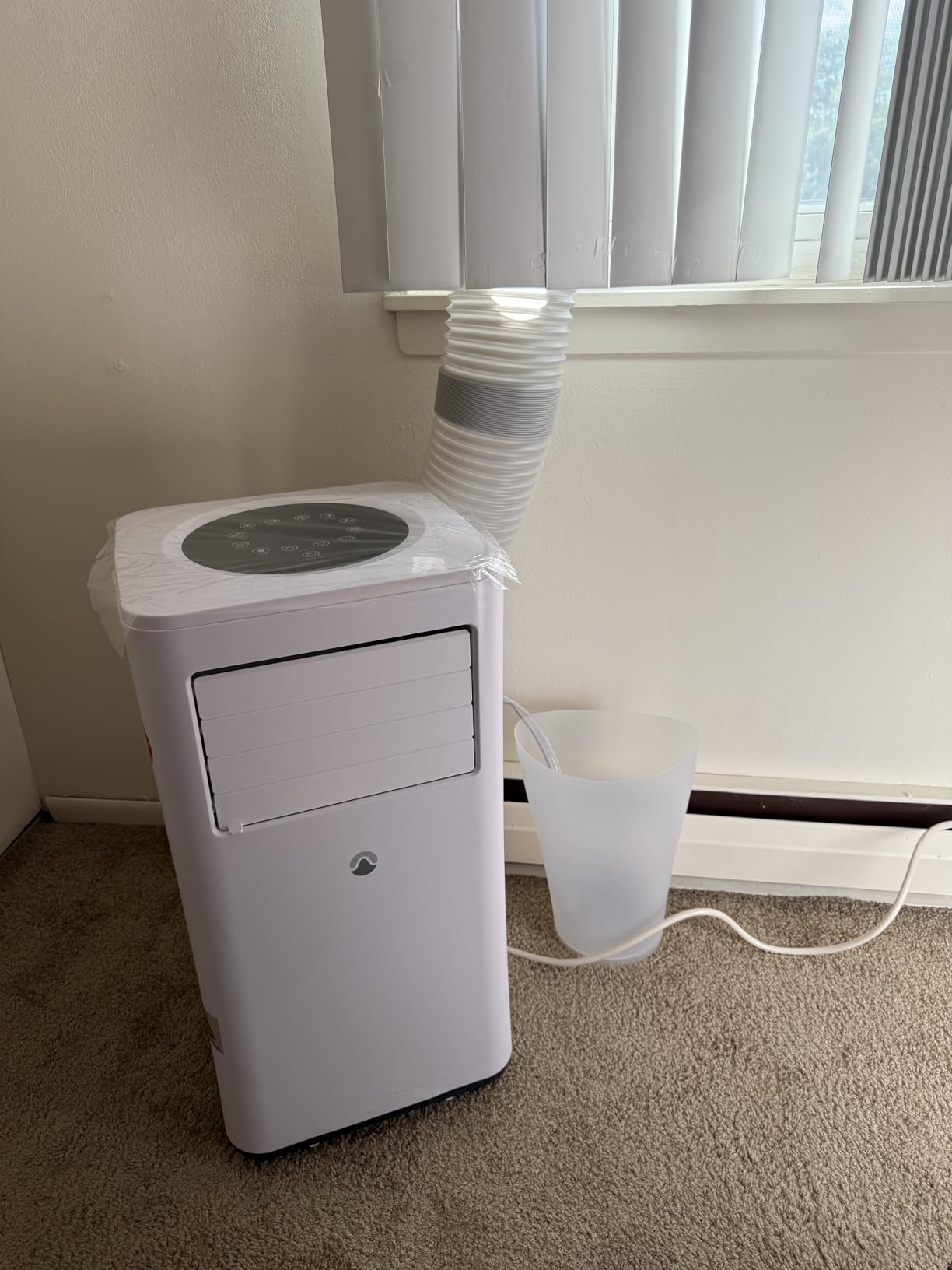 Portable Air Conditioners, 10,000 BTU Portable AC Unit for Room up to 450 Sq. Ft, 3 in 1 Small AC Unit with 24H Timer Smart Sleep Mode, Smart Stand up Air Conditioner for Bedroom(10,000 BTU) customer photo 1