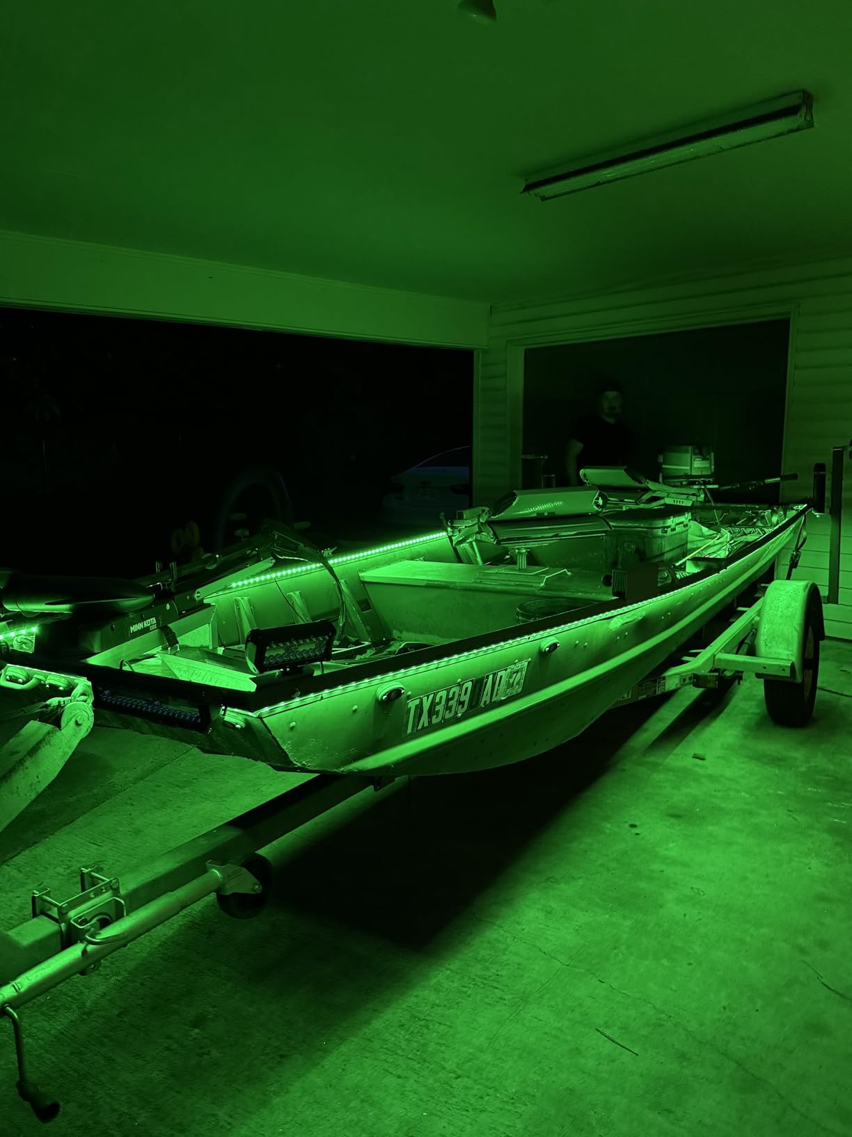 Boat Led Light 33FT, 12V RGB Waterproof Pontoon Boat Lights Exterior | IP67 Upgraded Marine Boat Interior Lighting with App for Pontoon, Deck, Bass , RV, Fishing Kayak customer photo 2