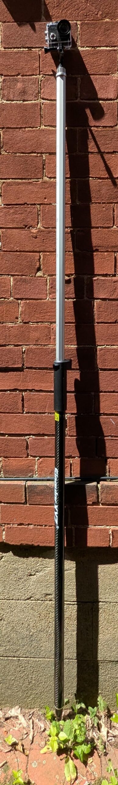2.2 m / 7.22 ft Self-Locking Fiberglass GPS Survey Pole, GNSS Rover Rod Compatible with Trimble, 5/8 inch Thread, 125-220 cm Adjustable, Twist-Lock, Lightweight Oxford Carry Bag for RTK Land Surveying customer photo 1