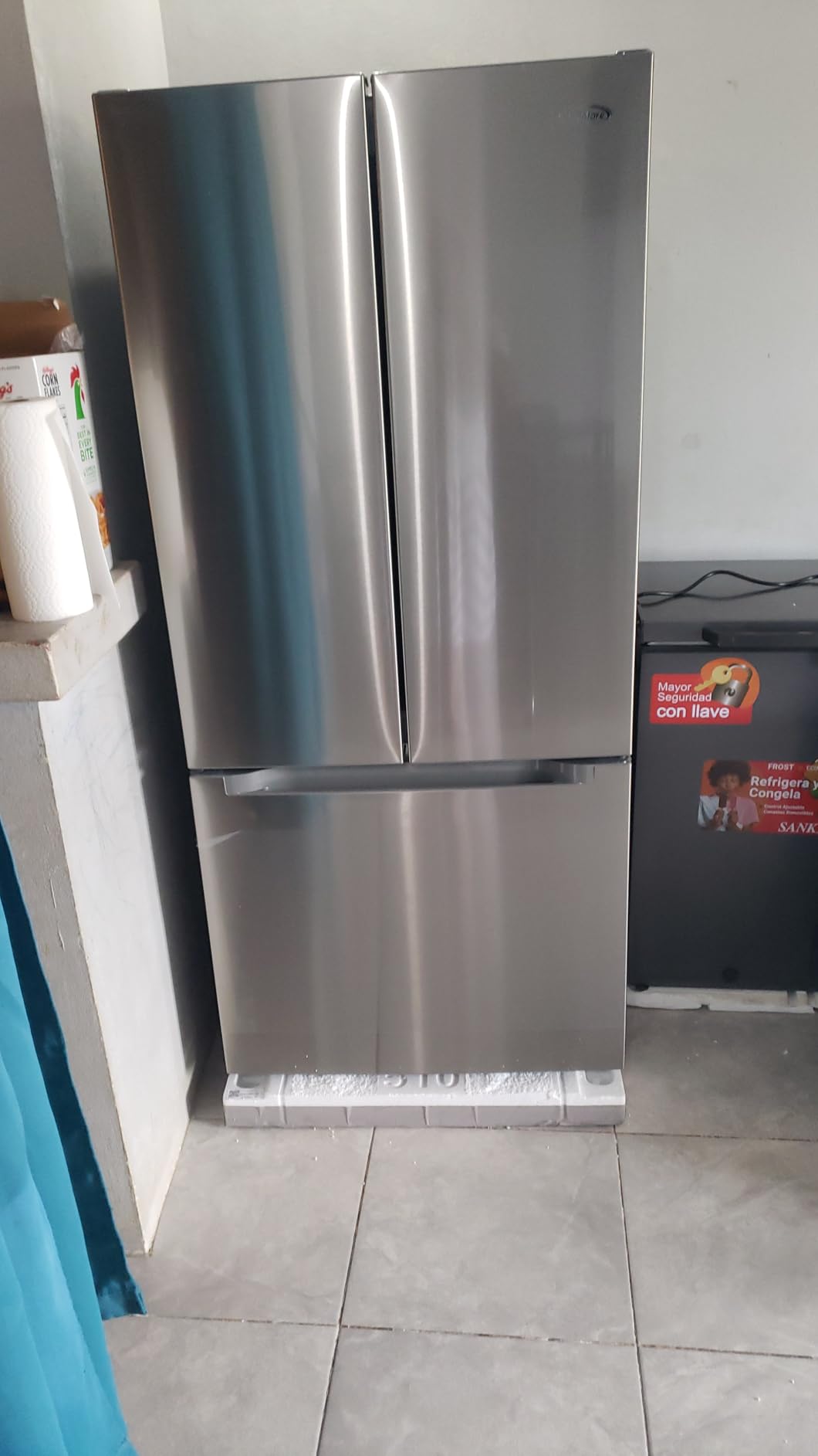 KoolMore 28 Inch 14 Cu Ft Top Freezer Refrigerator, White, Freestanding Full Size Fridge Freezer for Home Kitchen or Garage customer photo 2