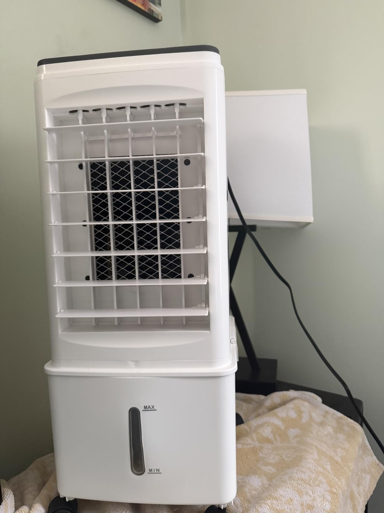 Portable Air Conditioners, Portable AC Unit, Evaporative Air Cooler w/2.5Gal Tank, Fast Cooling, 3 Speeds, Windowless Air Conditioner w/7H Timer, Swamp Cooler for Room Home Office Garage customer photo 1