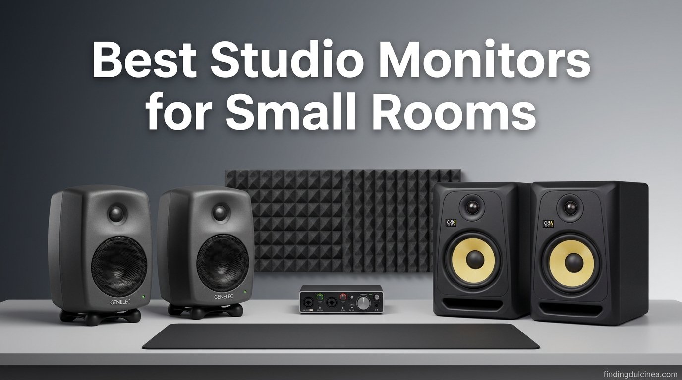 best studio monitors for small rooms