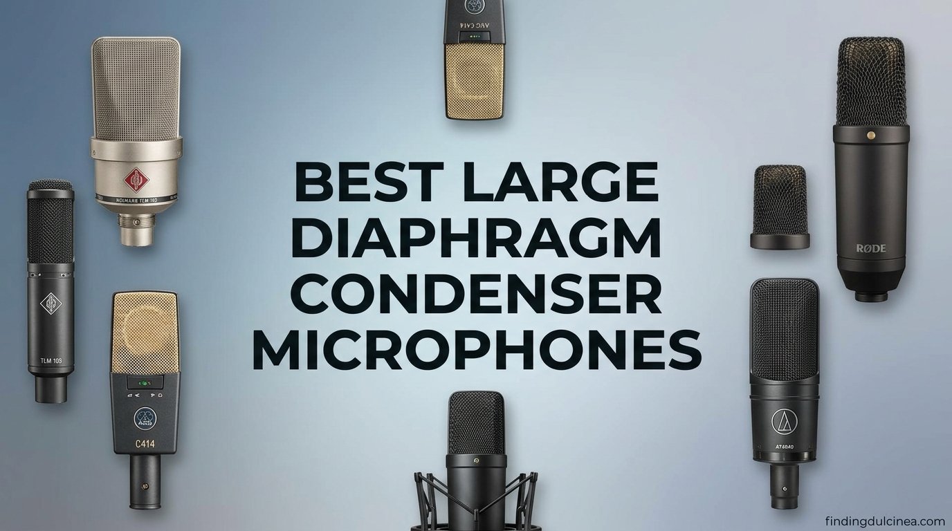 best large diaphragm condenser microphones