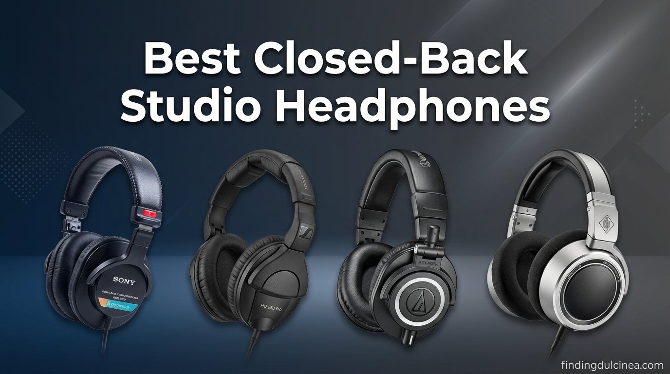 best closed back studio headphones