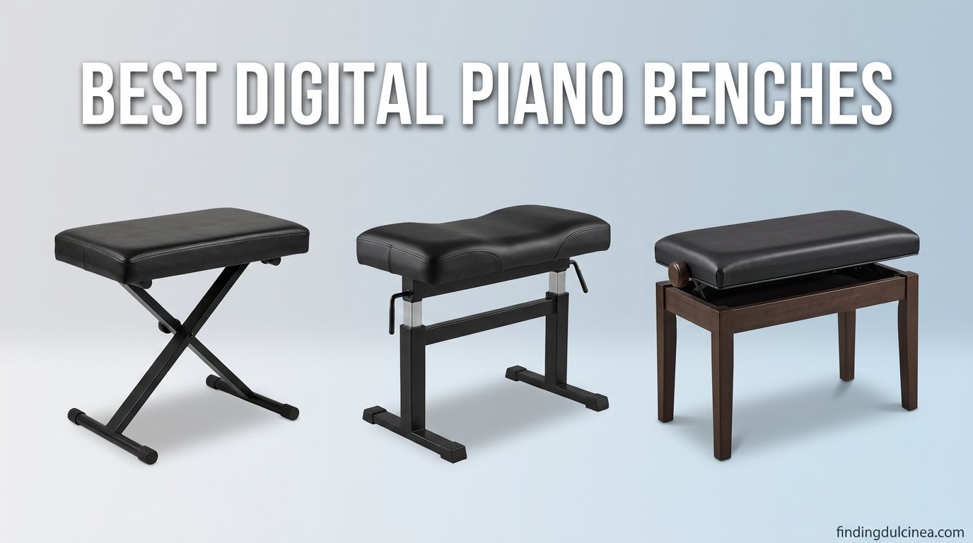 best digital piano benches