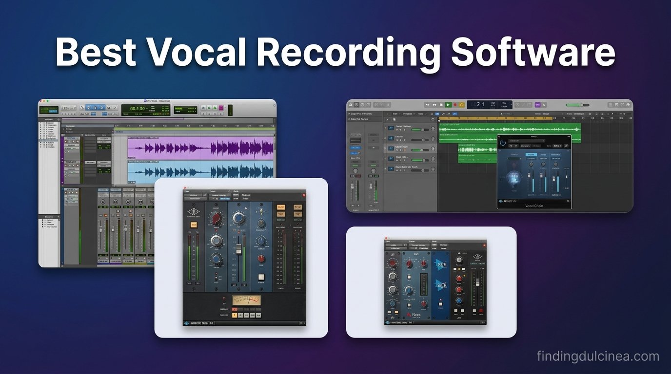 best vocal recording software
