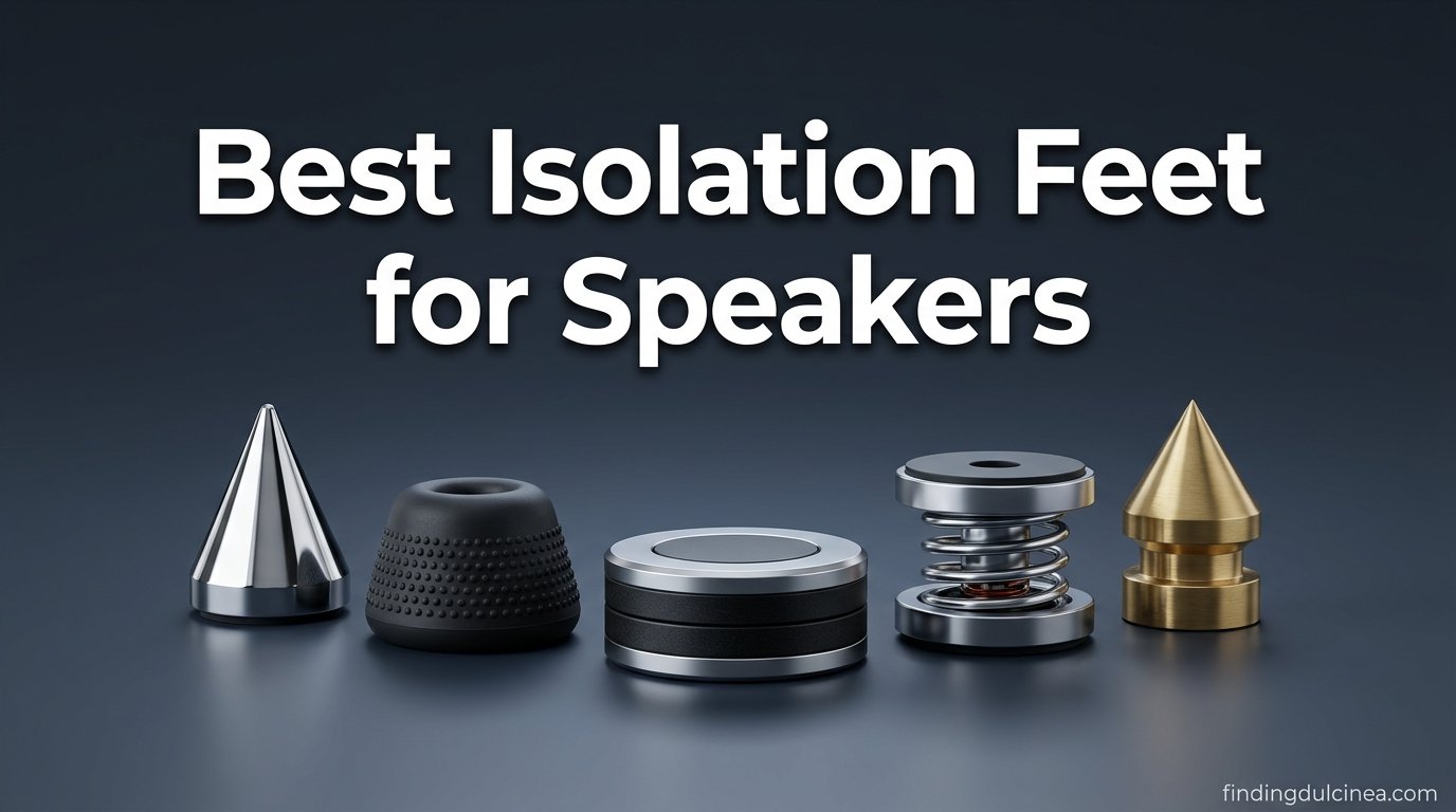 best isolation feet for speakers