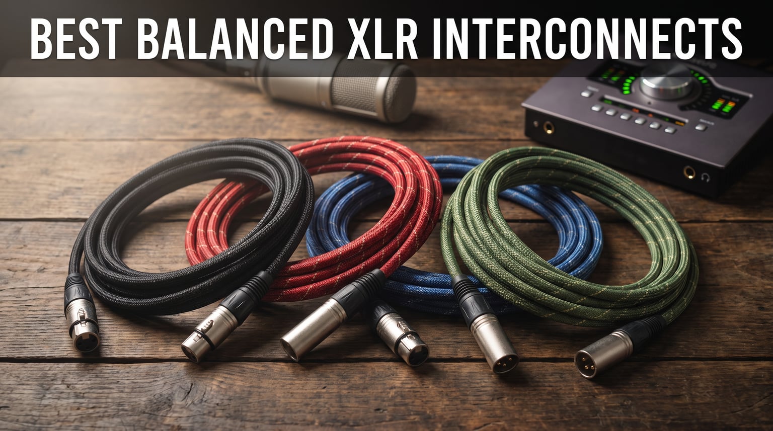 best balanced xlr interconnects