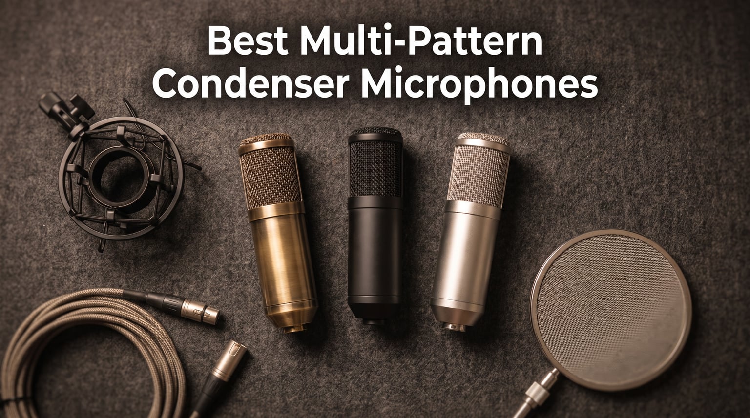 best multi pattern condenser microphones