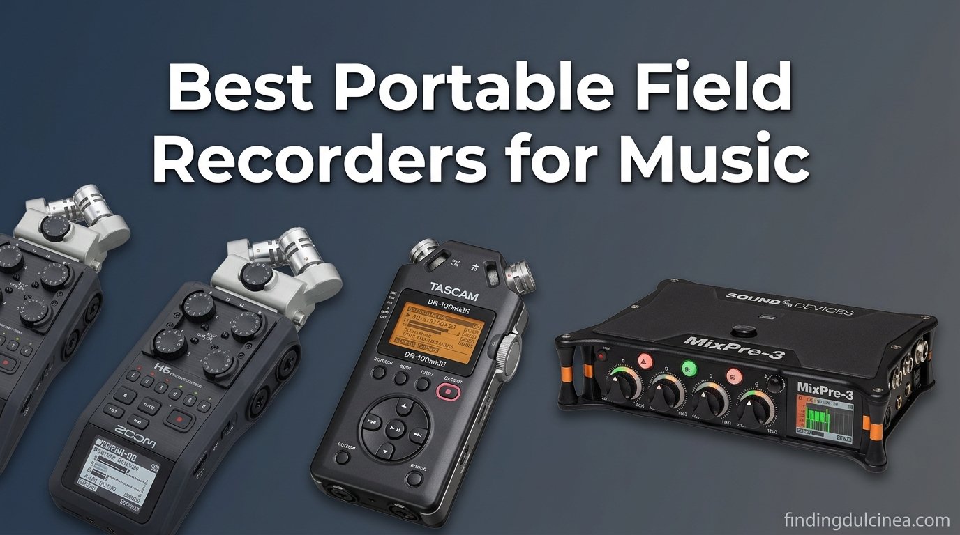 best portable field recorders for music
