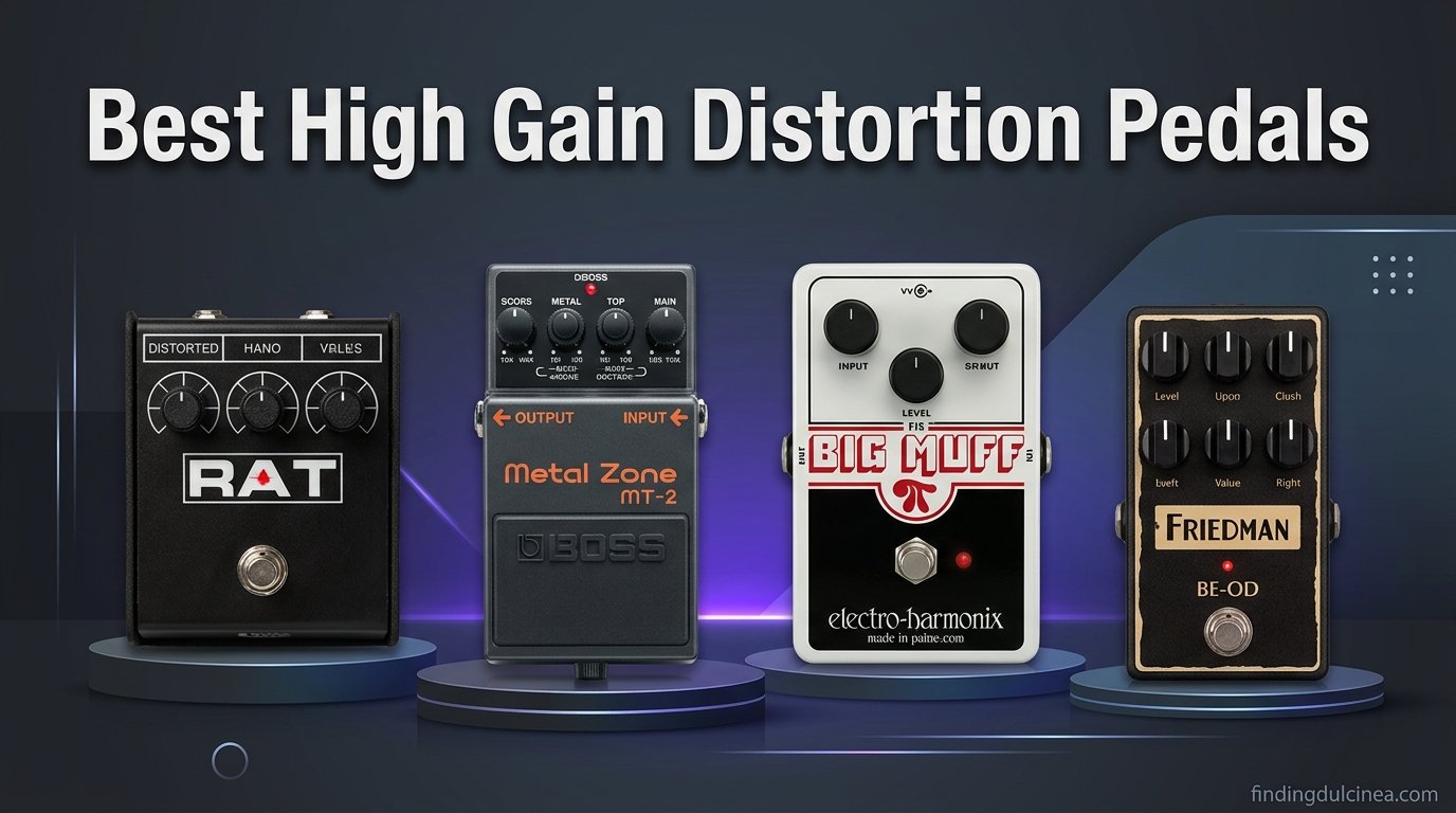 best high gain distortion pedals