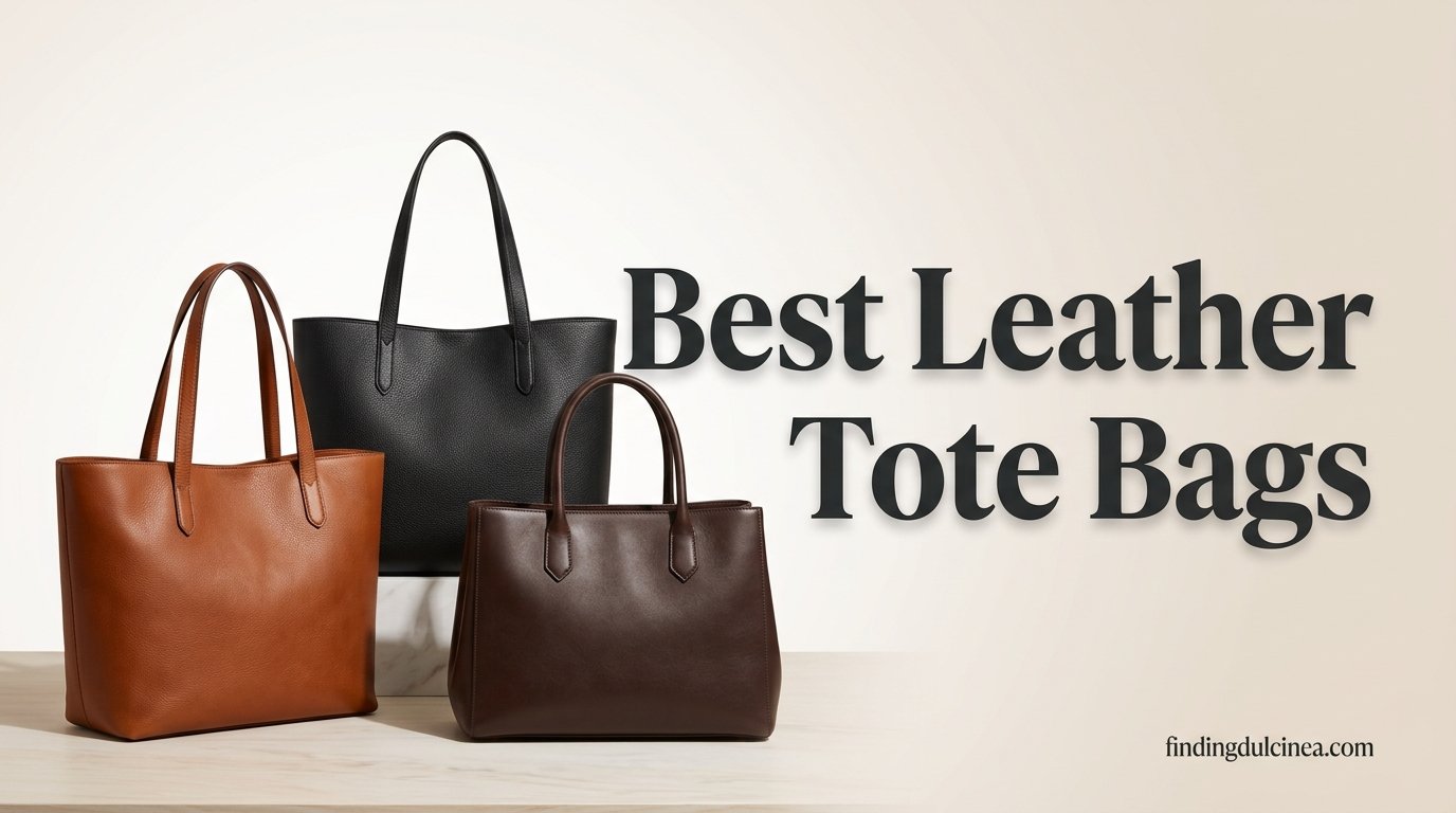 best leather tote bags
