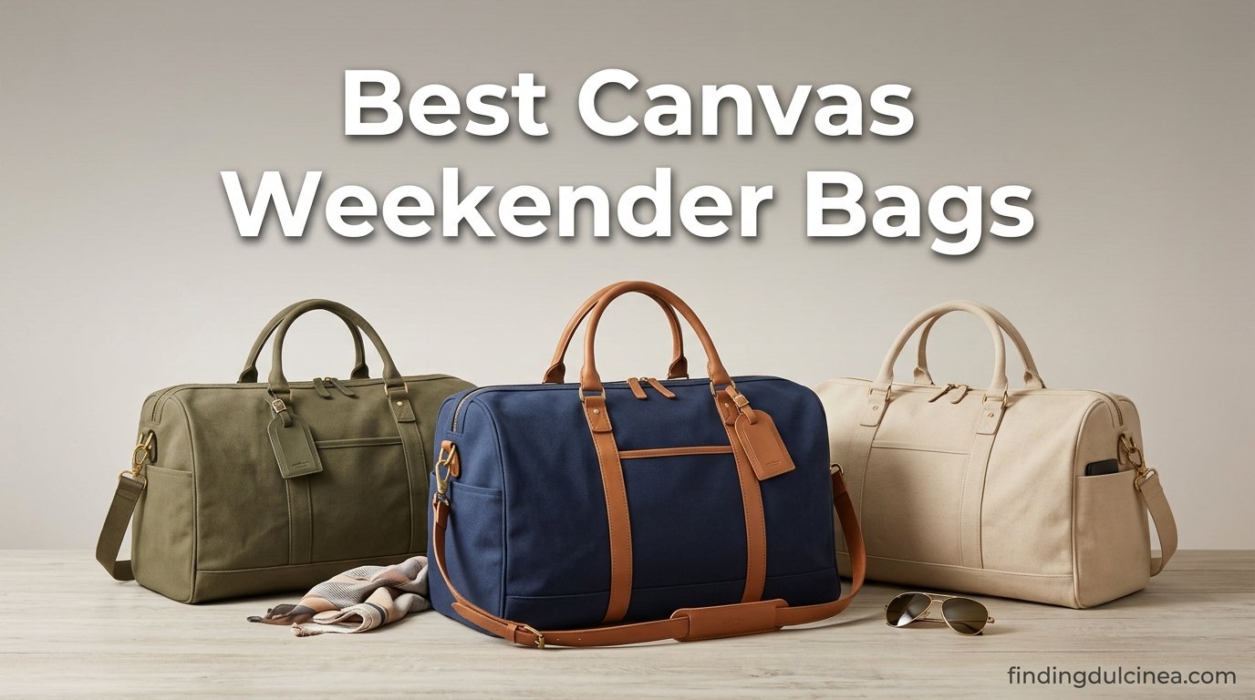 best canvas weekender bags