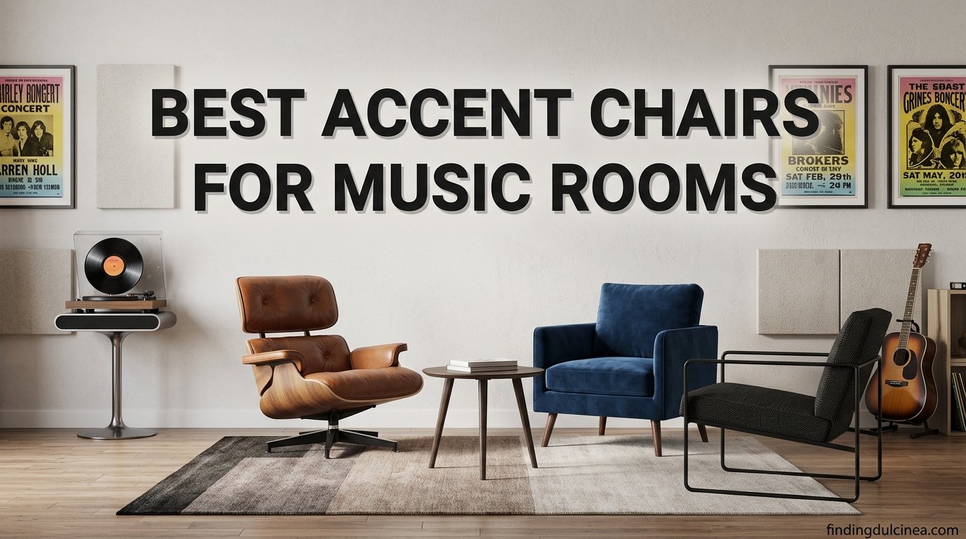 best accent chairs for music rooms