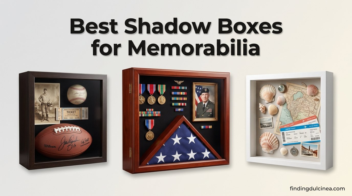 best shadow boxes for memorabilia