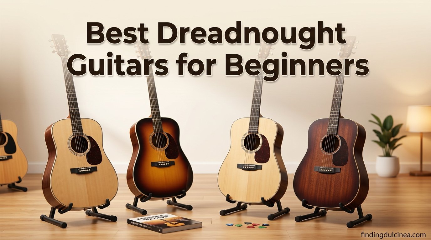 best dreadnought guitars for beginners