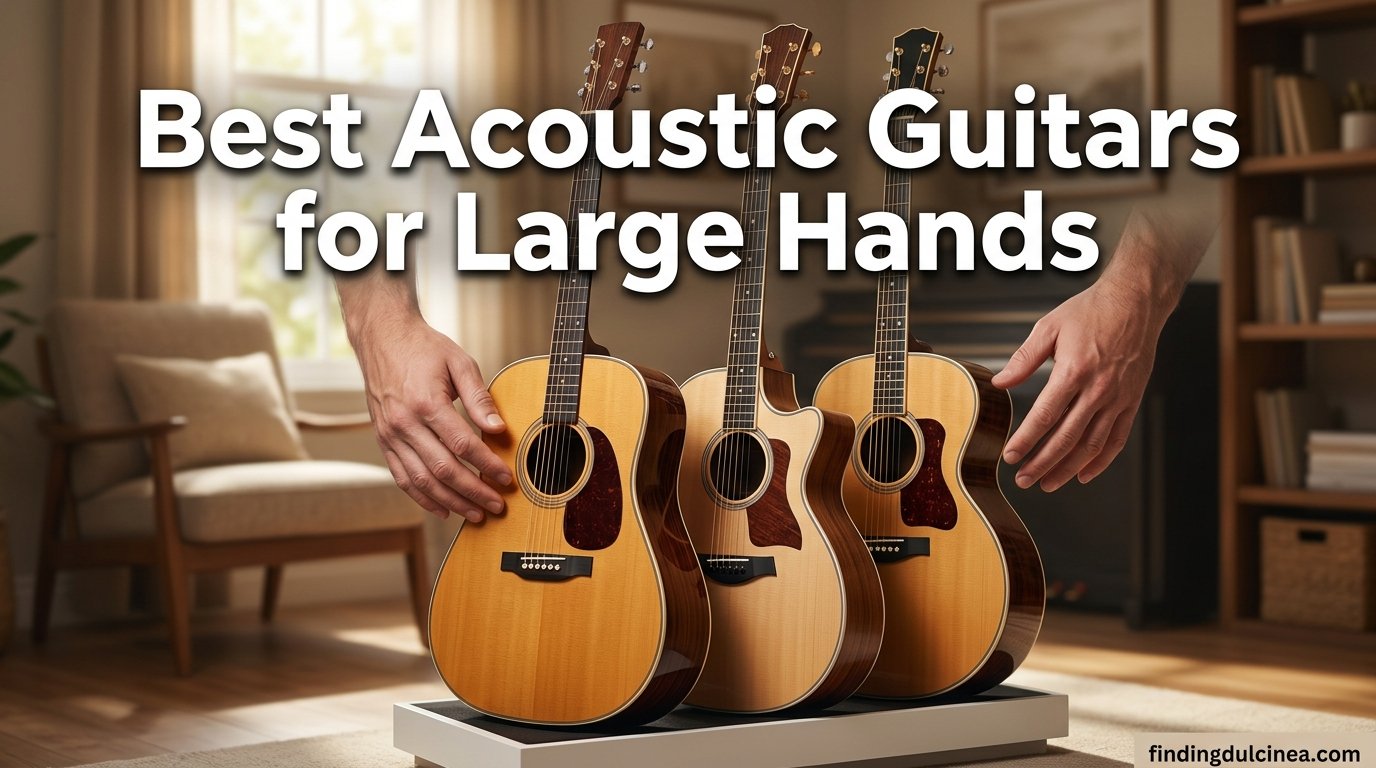 best acoustic guitars for large hands