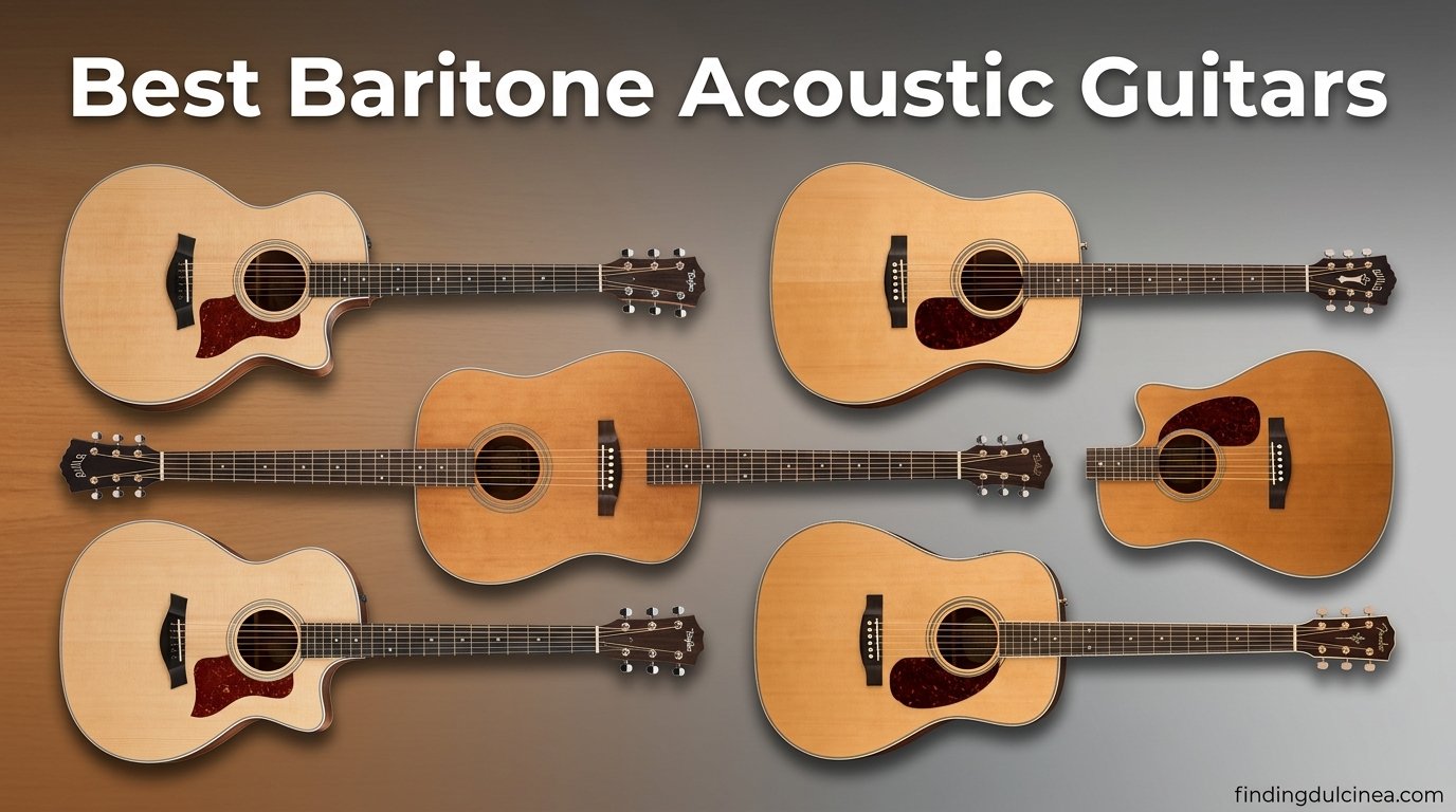best baritone acoustic guitars