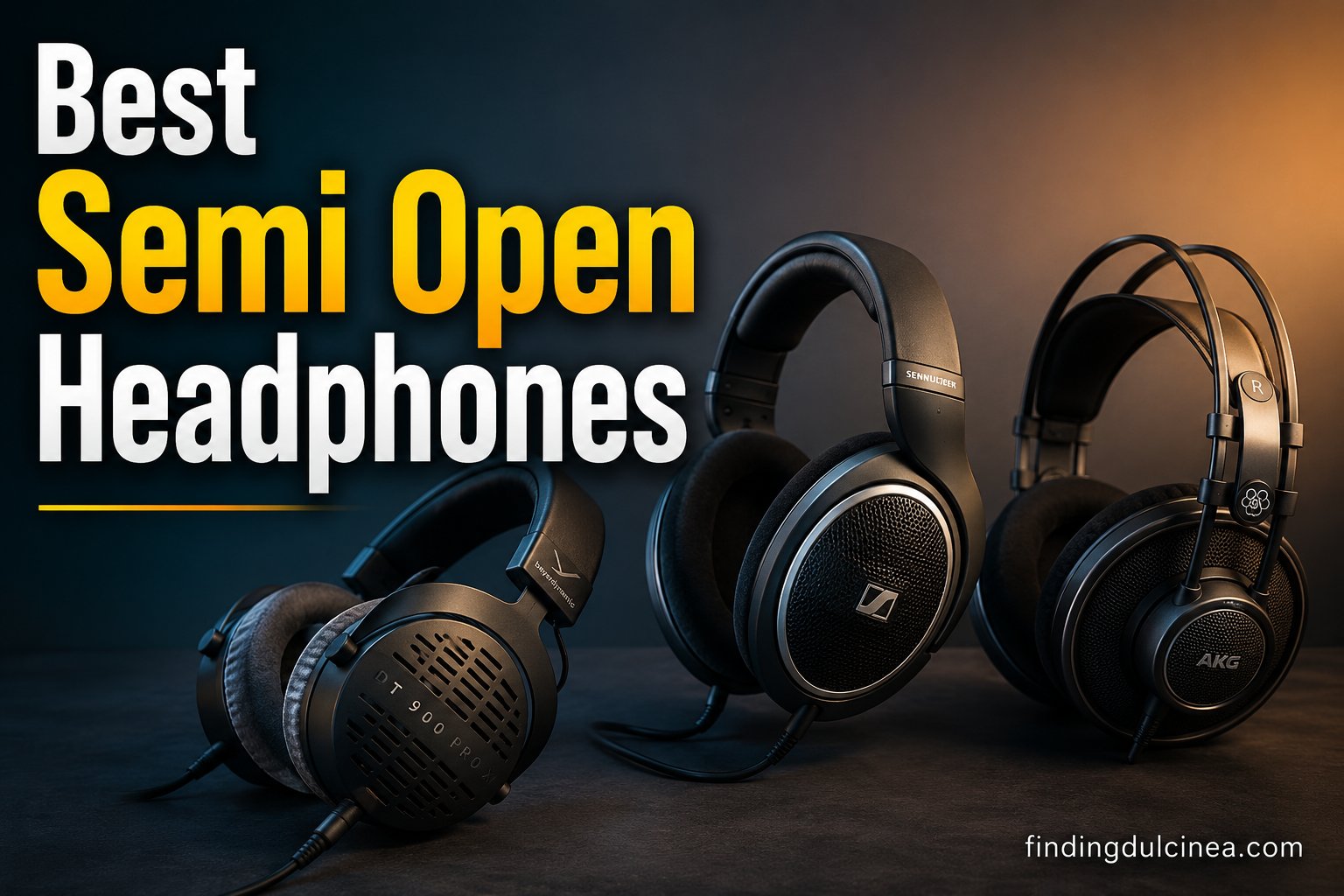 best semi open headphones